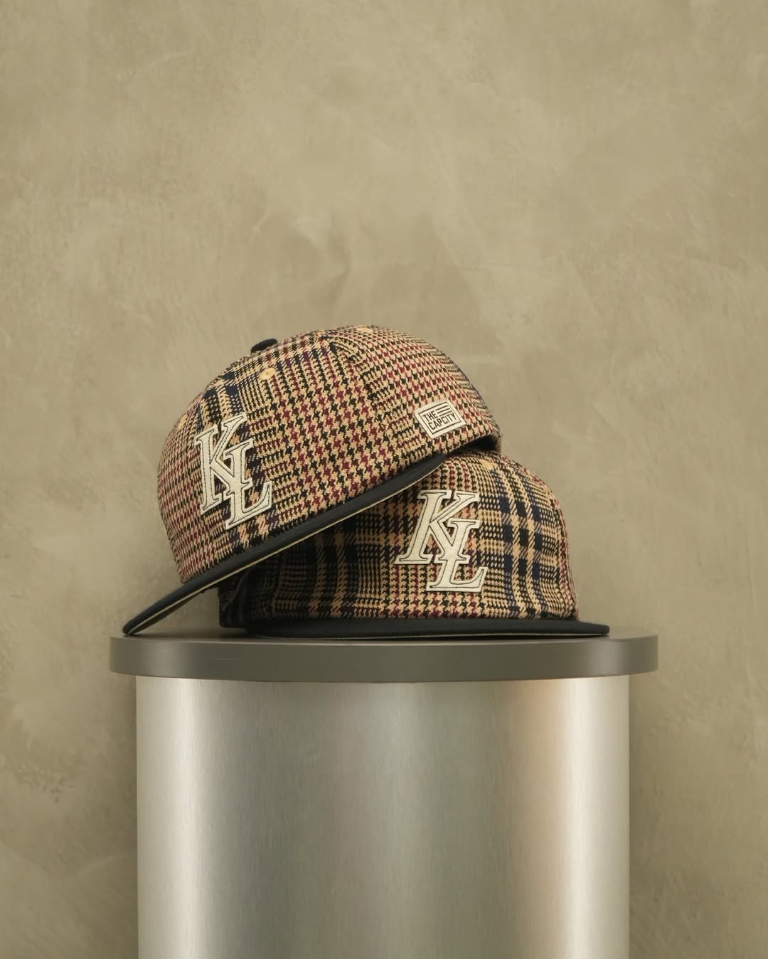 TCC KL LEGACY HOUNDSTOOTH RELAXED-FIT STRAPBACK
