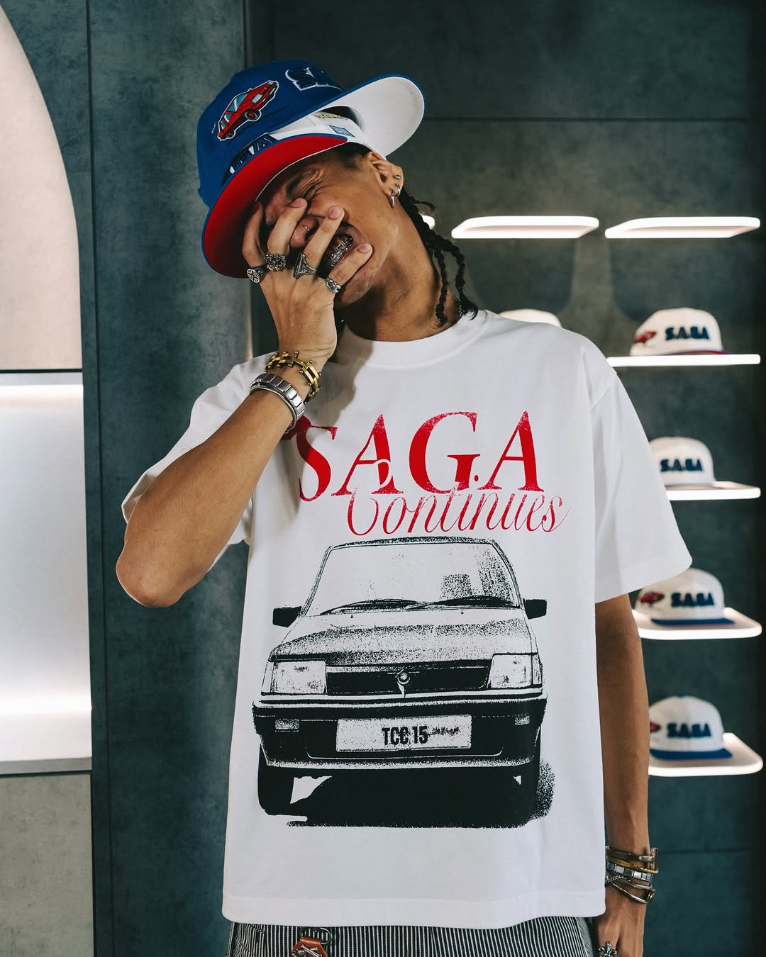 TCC THE SAGA CONTINUES TEE