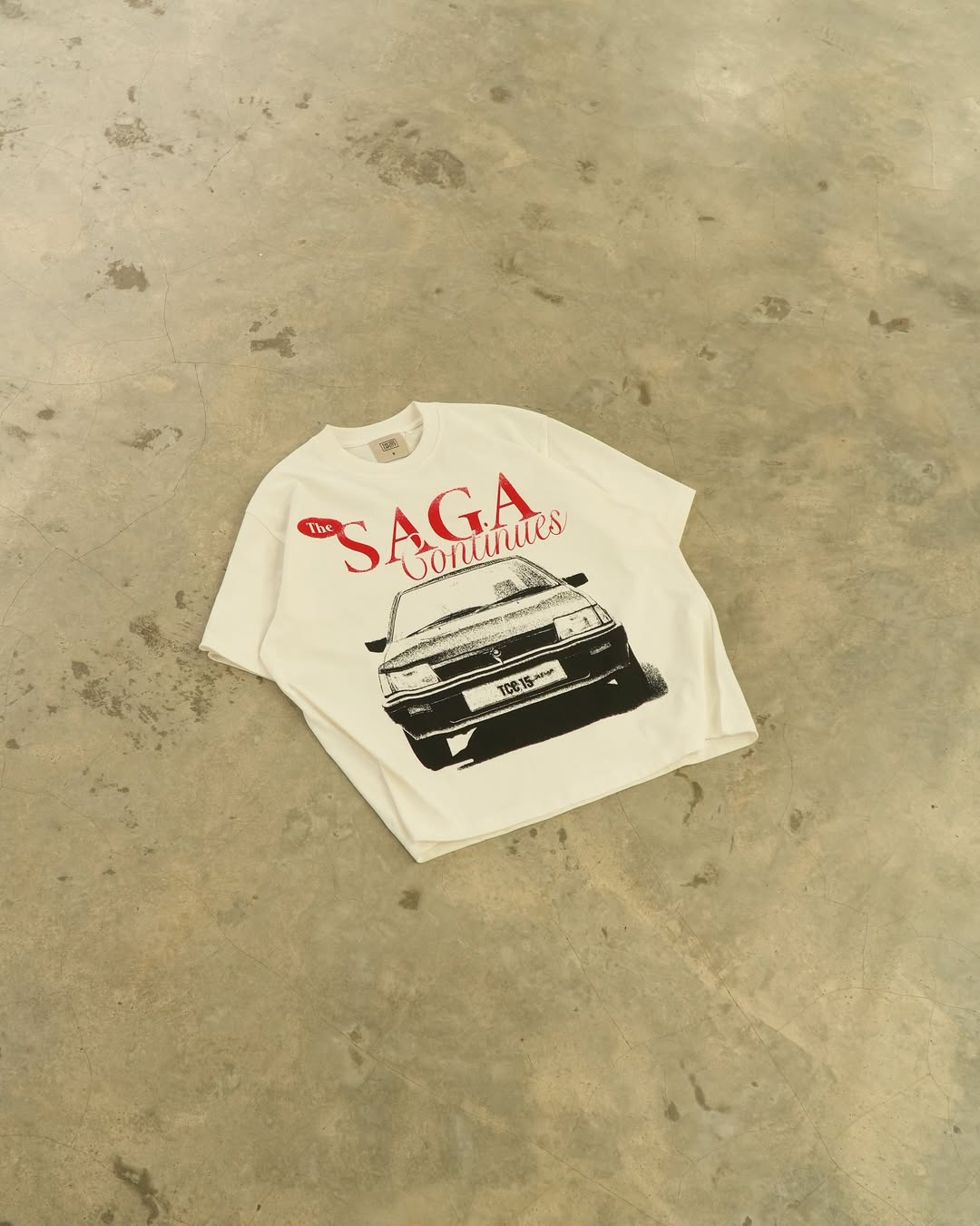 TCC THE SAGA CONTINUES TEE