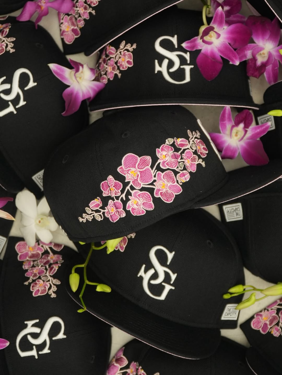 TCC SG ORCHID FITTED CAP COLLECTION
