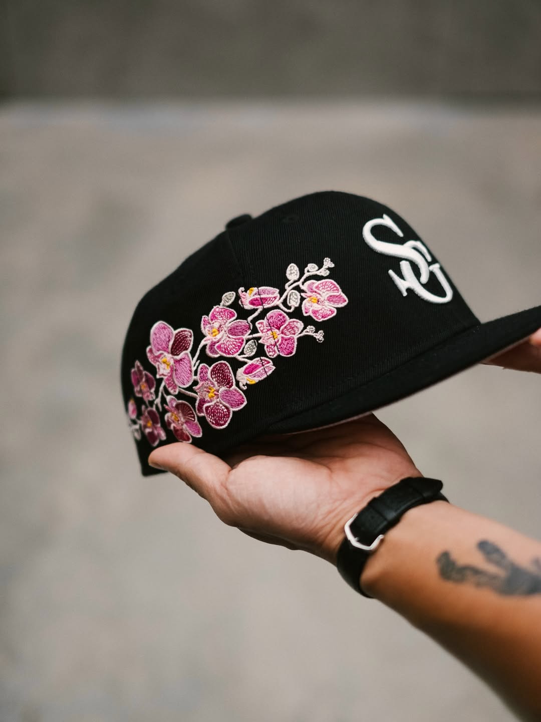 TCC SG ORCHID FITTED CAP COLLECTION