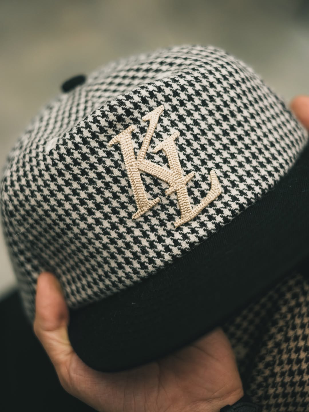 TCC KL LEGACY HOUNDSTOOTH RELAXED-FIT STRAPBACK