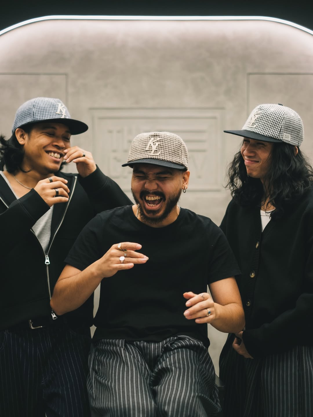 TCC KL LEGACY HOUNDSTOOTH RELAXED-FIT STRAPBACK