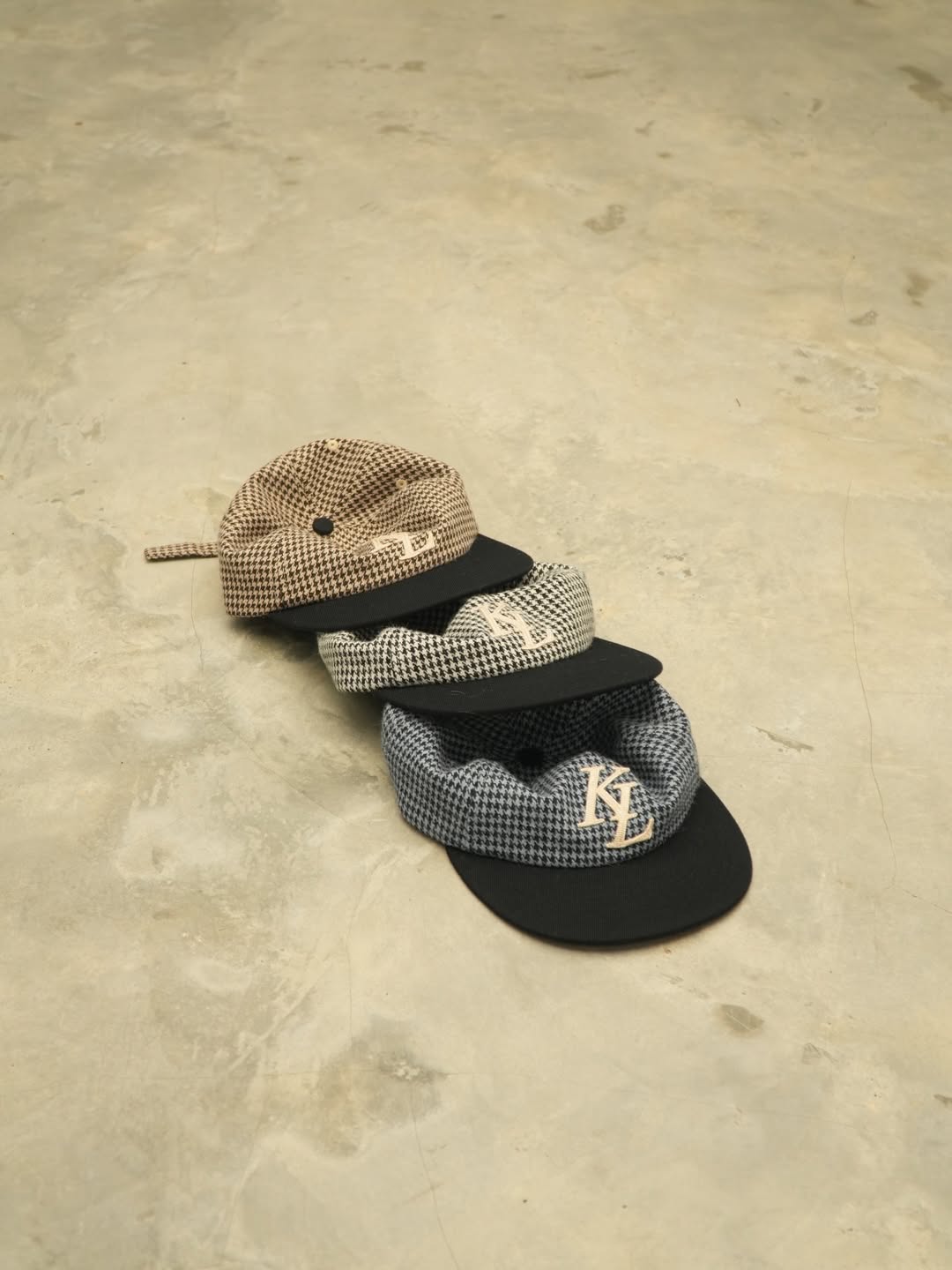 TCC KL LEGACY HOUNDSTOOTH RELAXED-FIT STRAPBACK