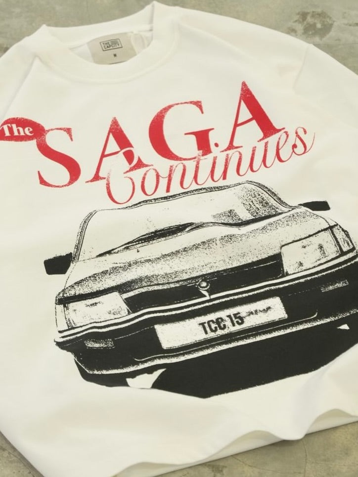 TCC THE SAGA CONTINUES TEE
