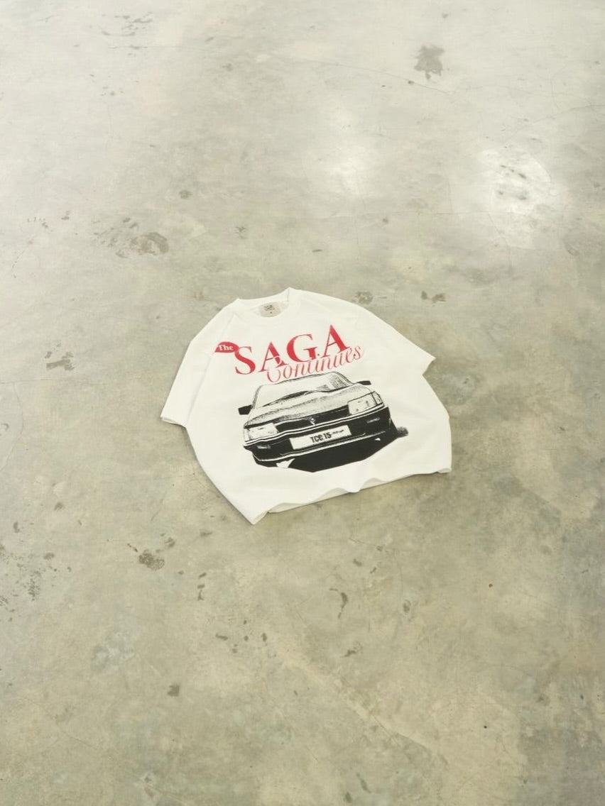 TCC THE SAGA CONTINUES TEE