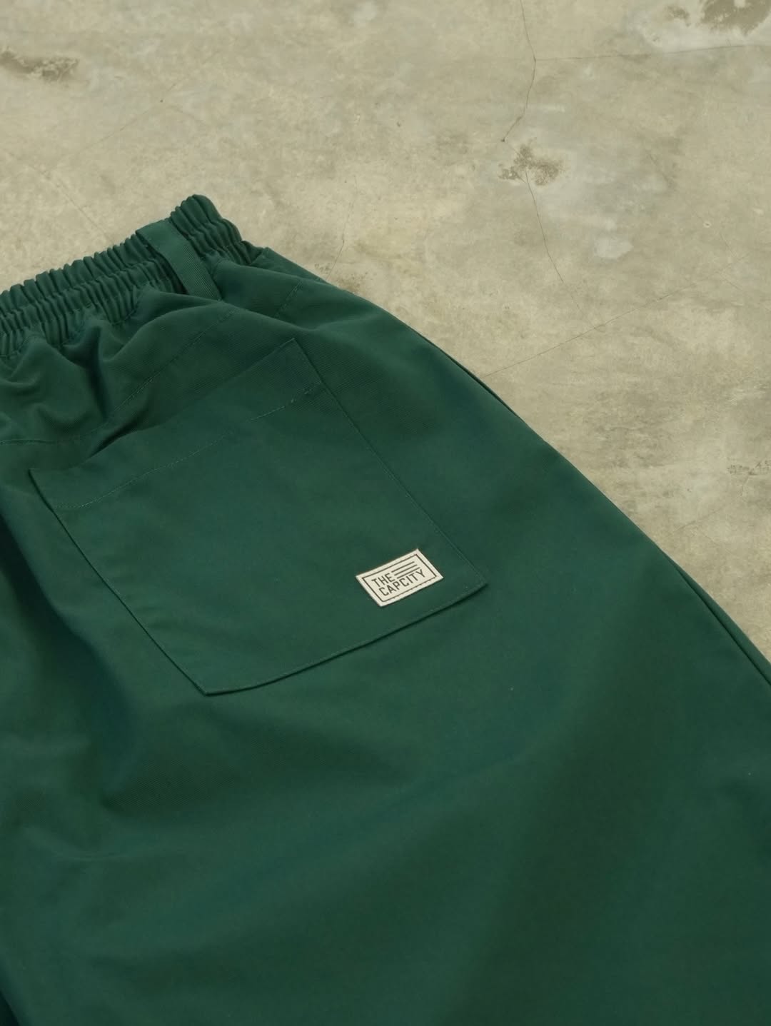 TCC PLEATED WIDE LEG JORTS