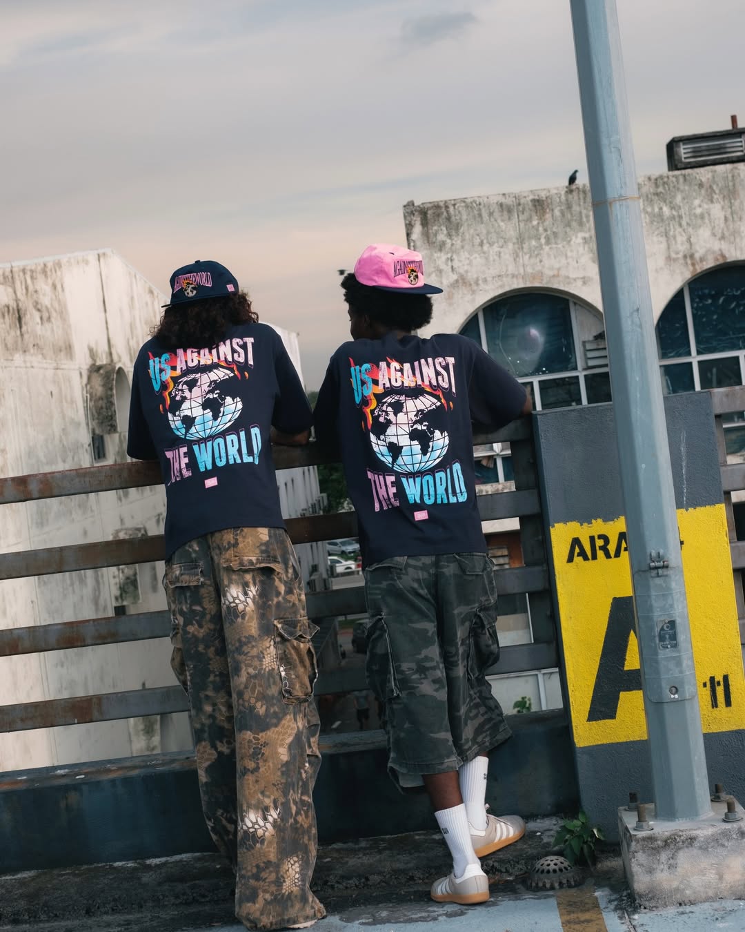 TCC 'AGAINST THE WORLD' RELAXED-FIT CAP COLLECTION