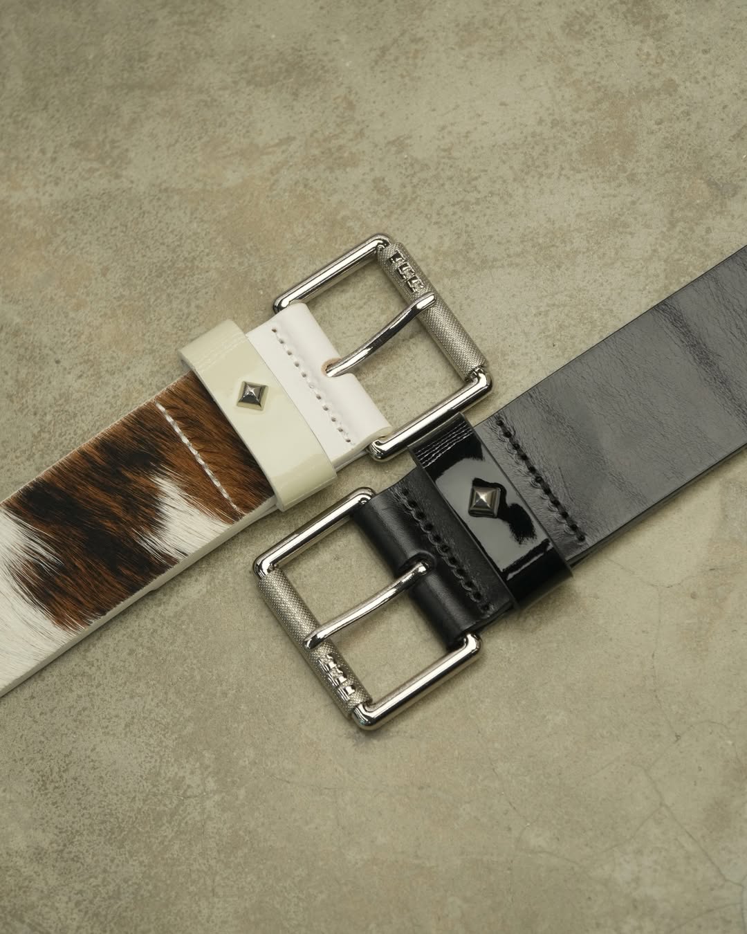 TCC STUDDED LEATHER BELT COLLECTION