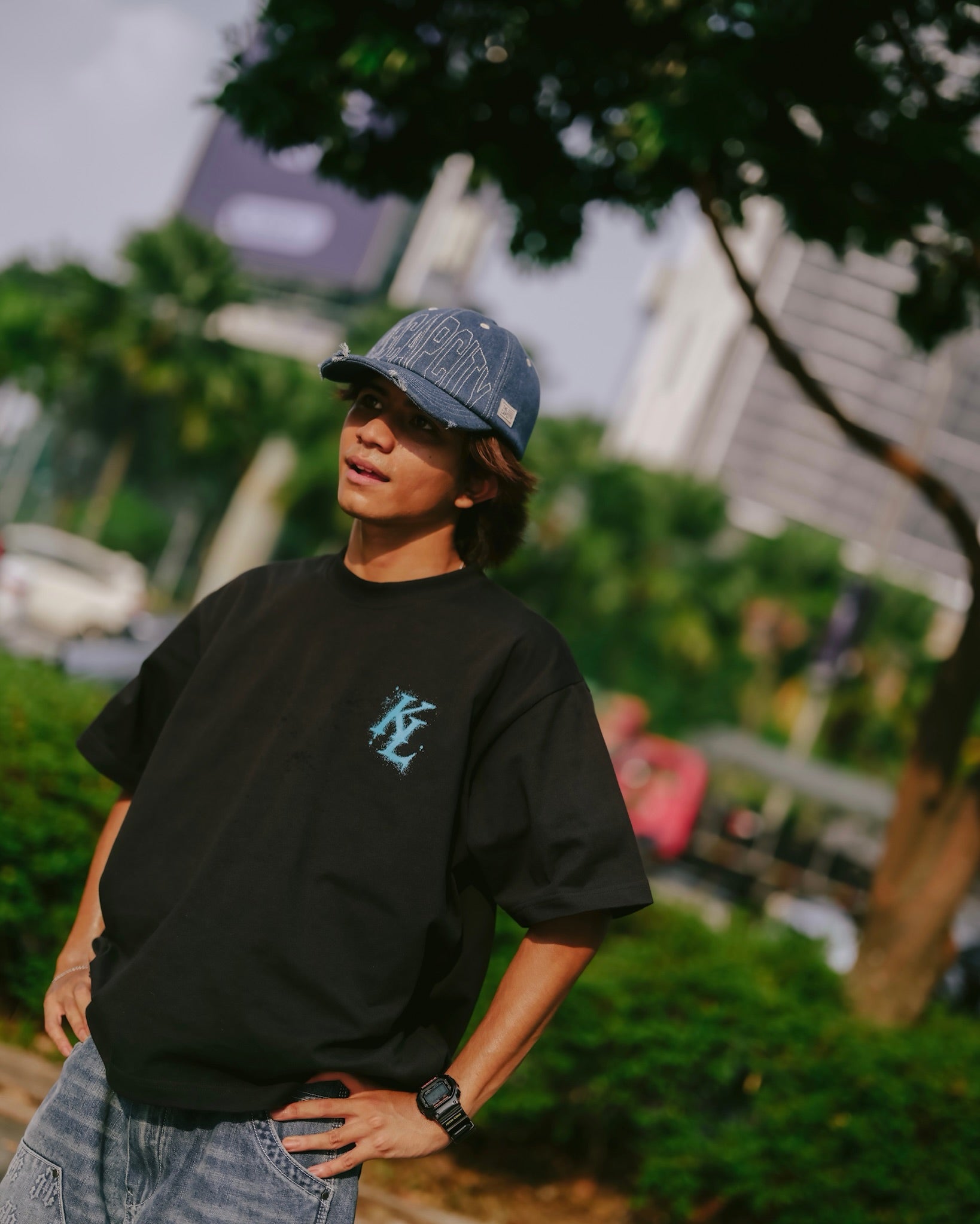 TCC DENIM & STITCHES RELAXED B-FIT STRAPBACK COLLECTION