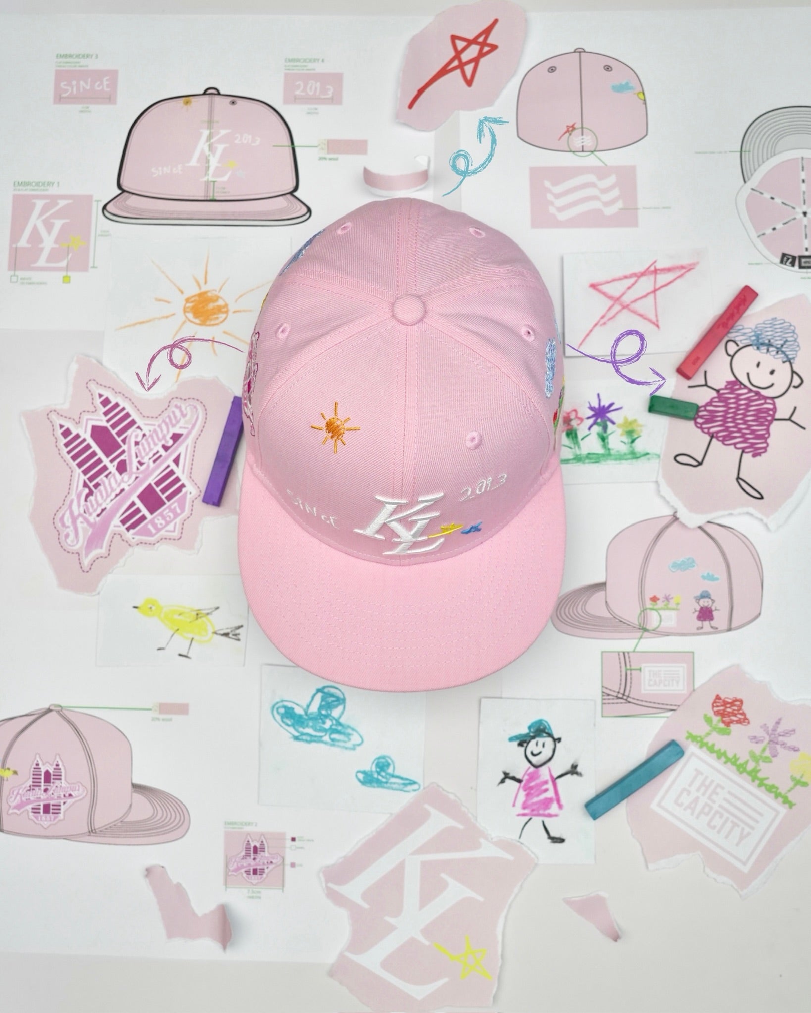 TCC KL LEGACY 'NEVER GROW UP' FITTED CAP