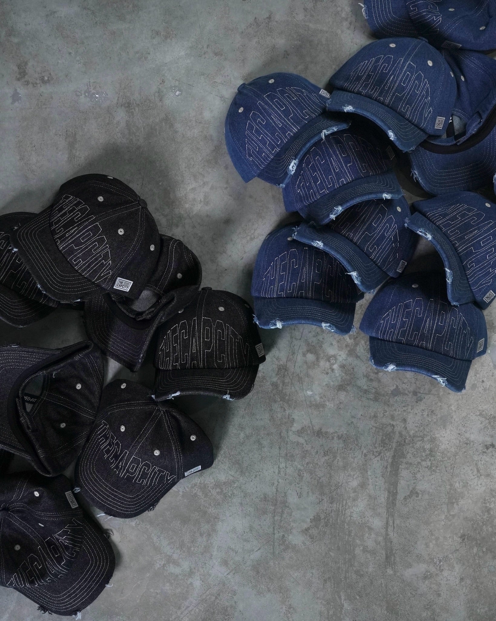 TCC DENIM & STITCHES RELAXED B-FIT STRAPBACK COLLECTION