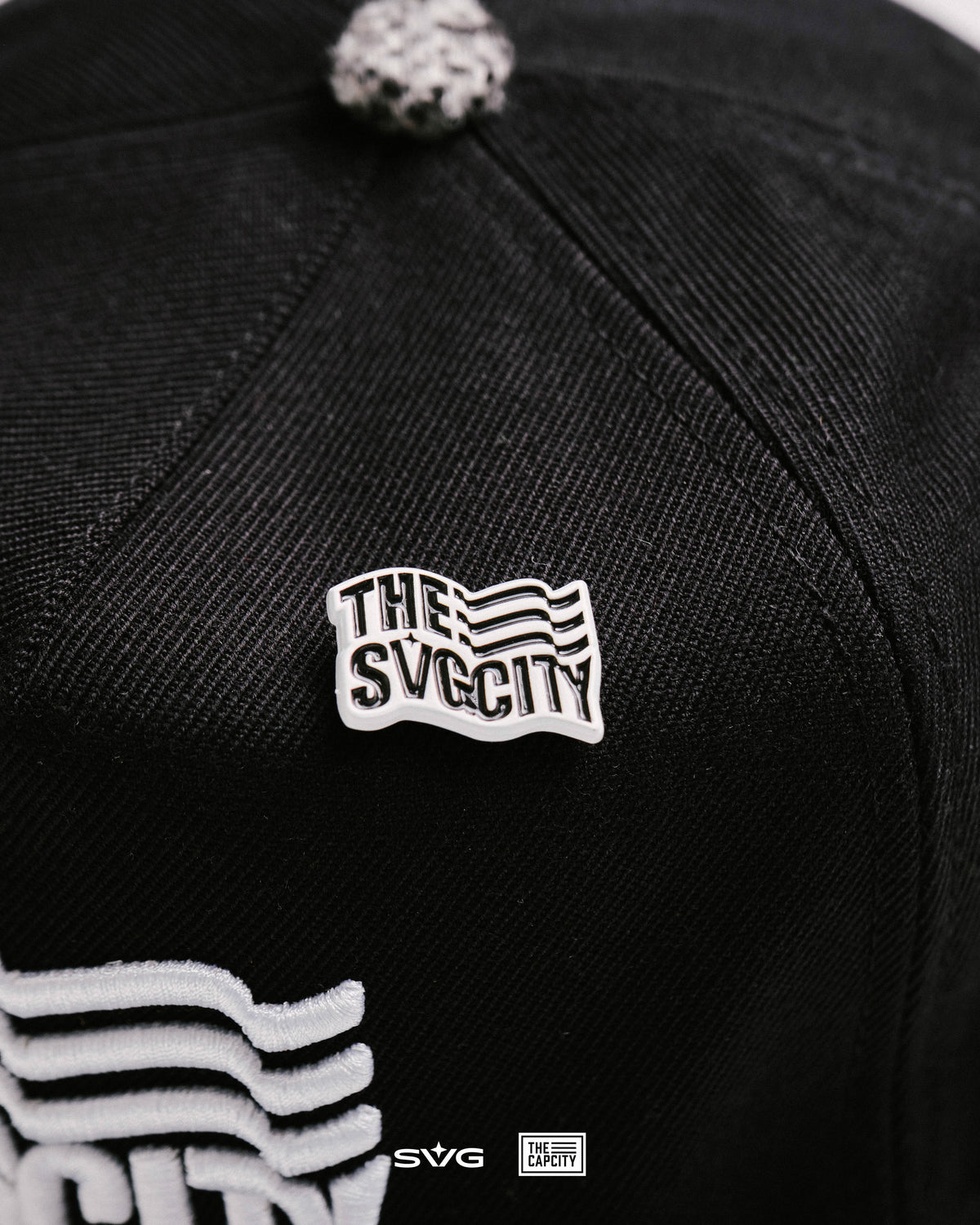 TCC X SVG WAVING FLAG PINS