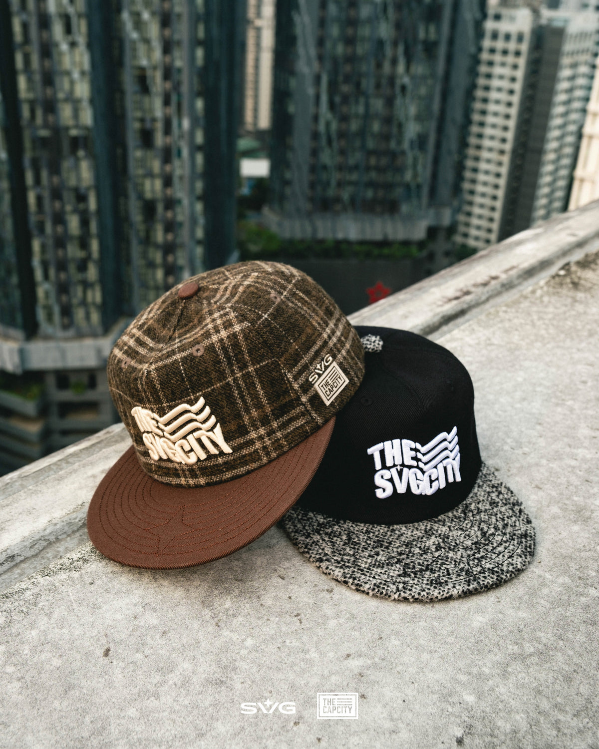 TCC X SVG WAVING FLAG RELAXED-FIT STRAPBACK