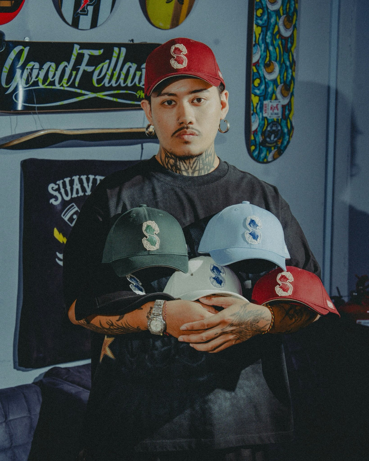 TCC S-WAVE B-FIT STRAPBACK CAP COLLECTION