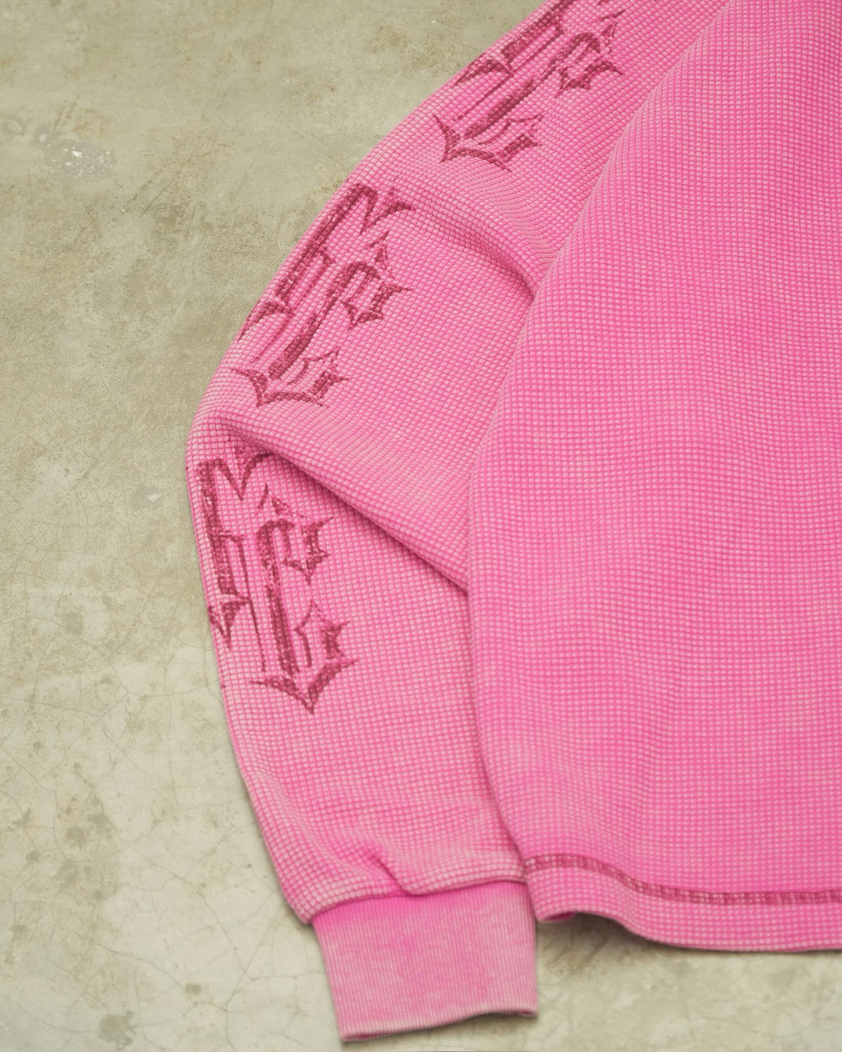 TCC CREST LONG SLEEVE WAFFLE TEE COLLECTION
