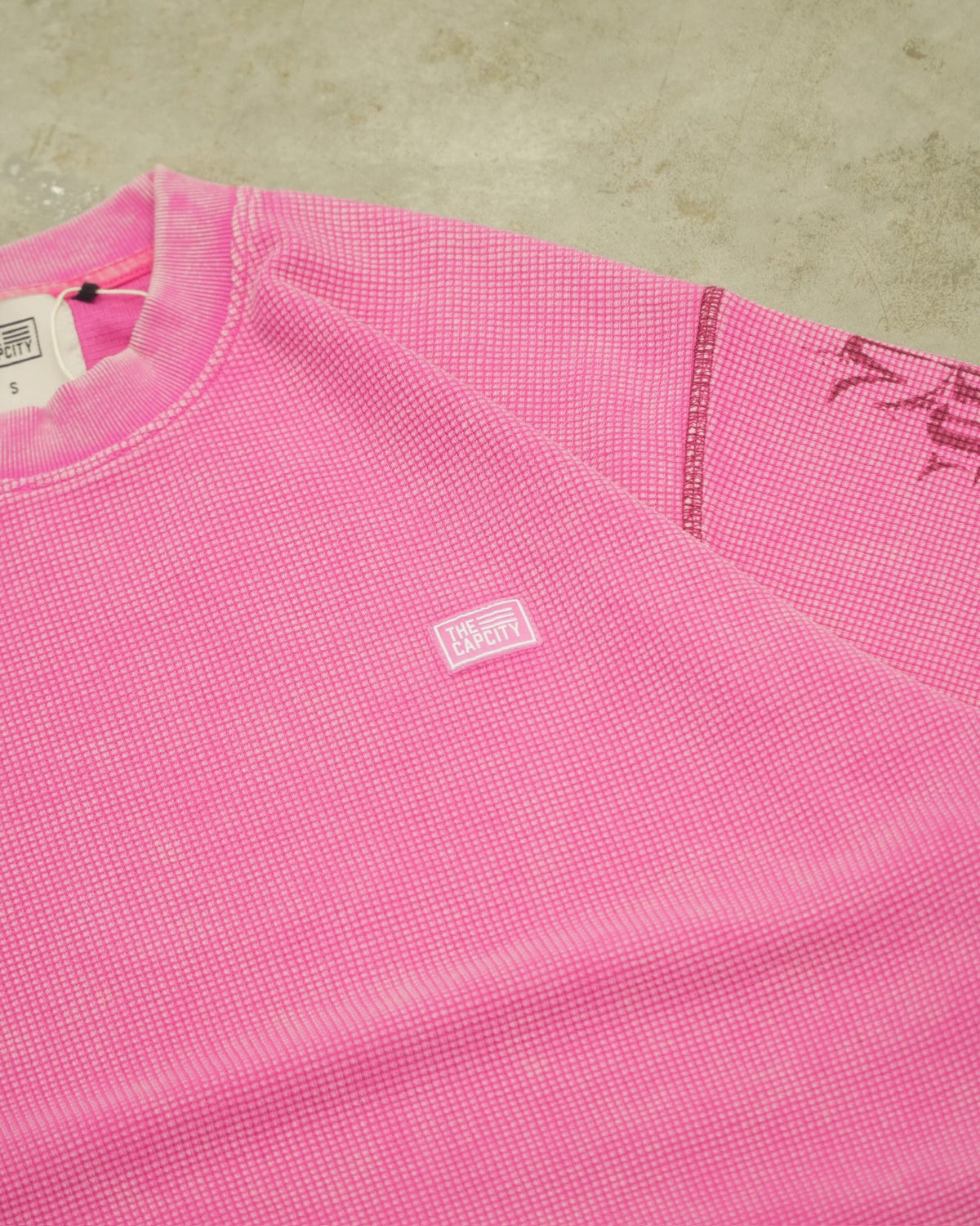 TCC CREST LONG SLEEVE WAFFLE TEE COLLECTION