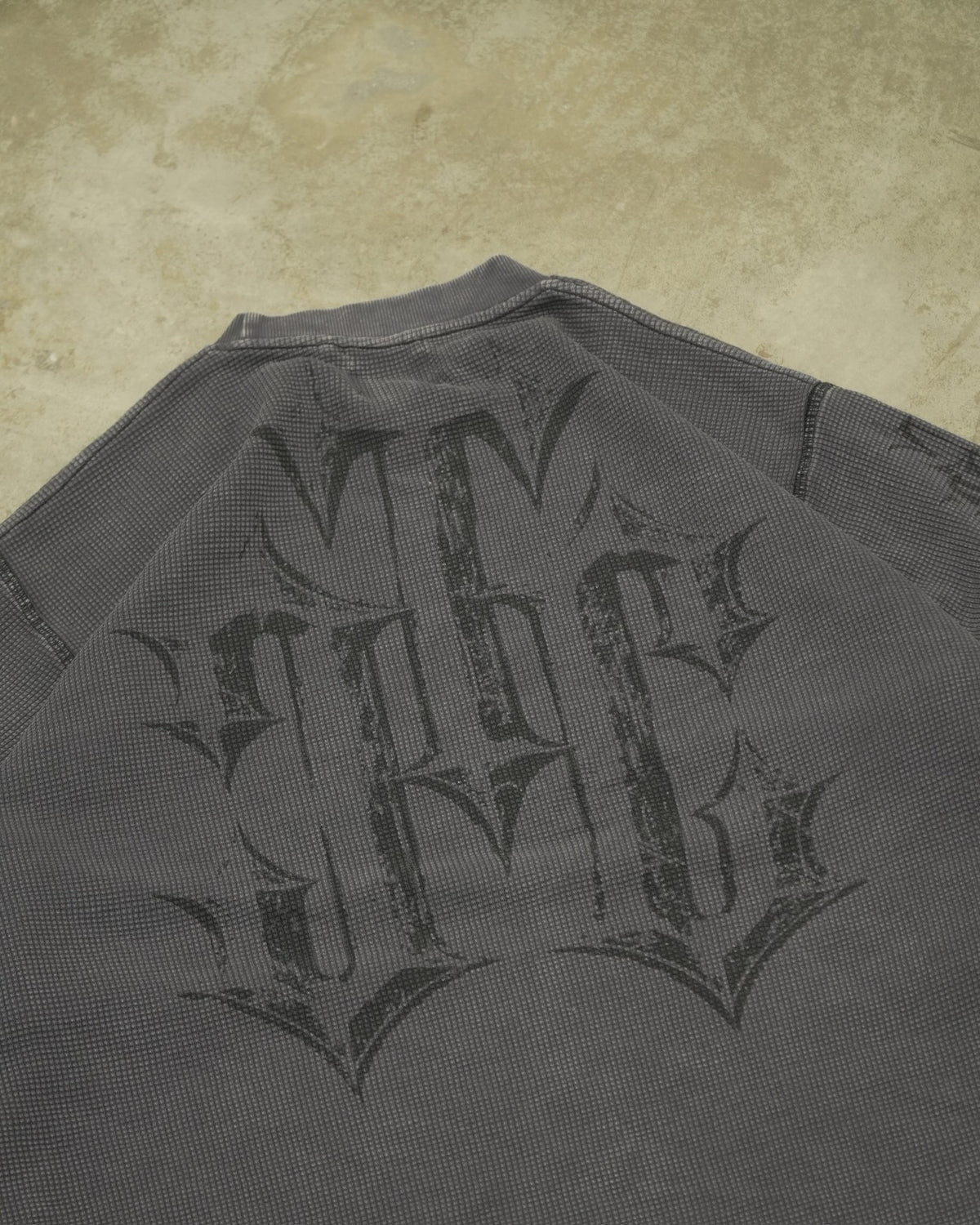 TCC CREST LONG SLEEVE WAFFLE TEE COLLECTION