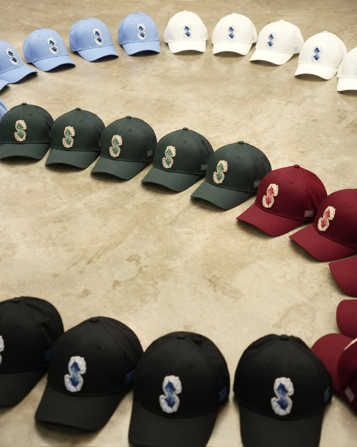 TCC S-WAVE B-FIT STRAPBACK CAP COLLECTION