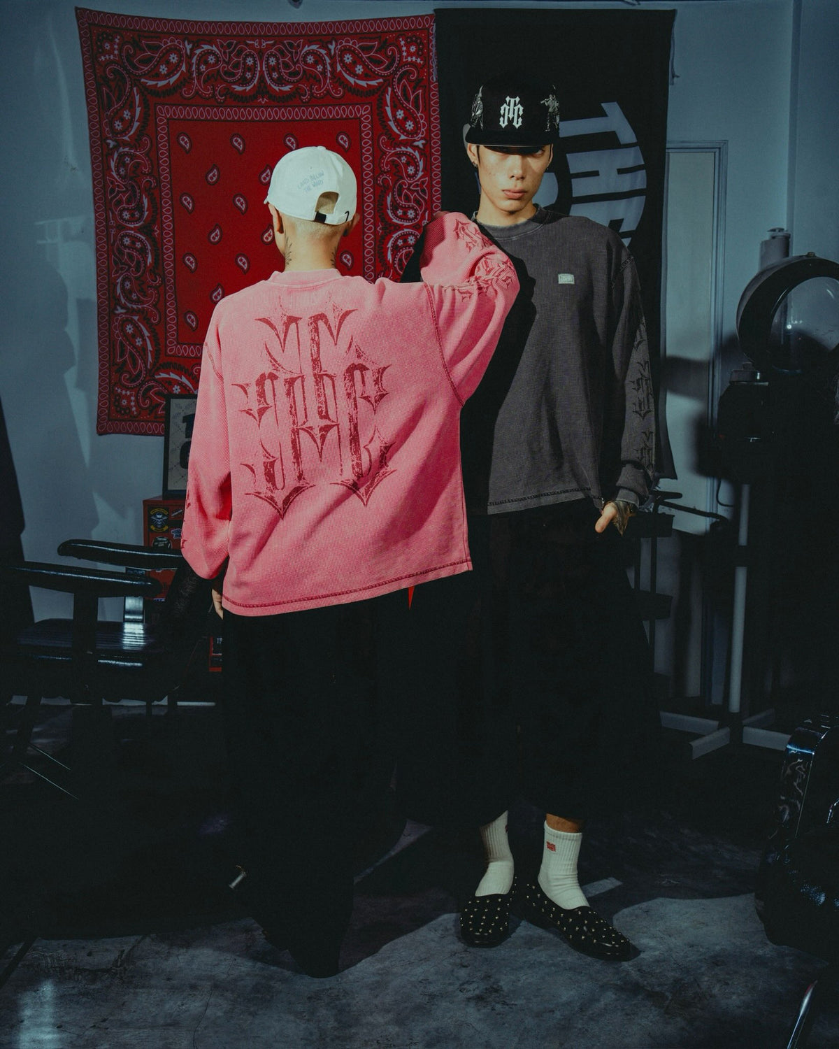 TCC CREST LONG SLEEVE WAFFLE TEE COLLECTION