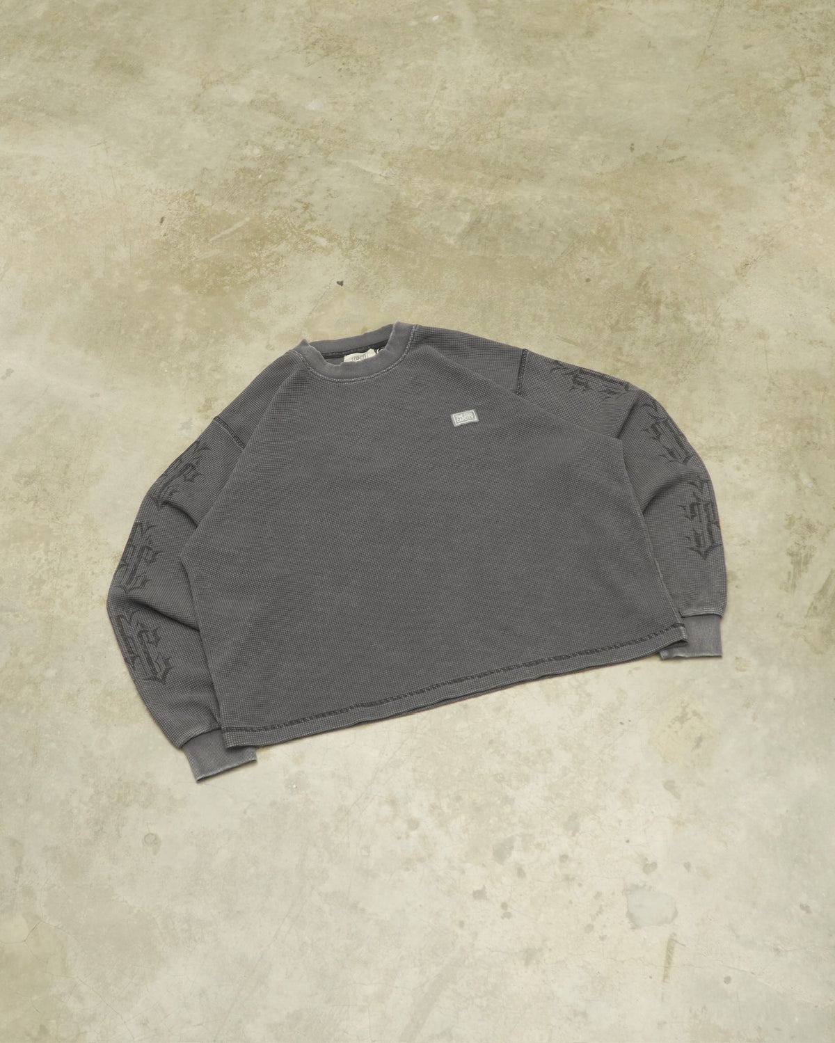 TCC CREST LONG SLEEVE WAFFLE TEE COLLECTION