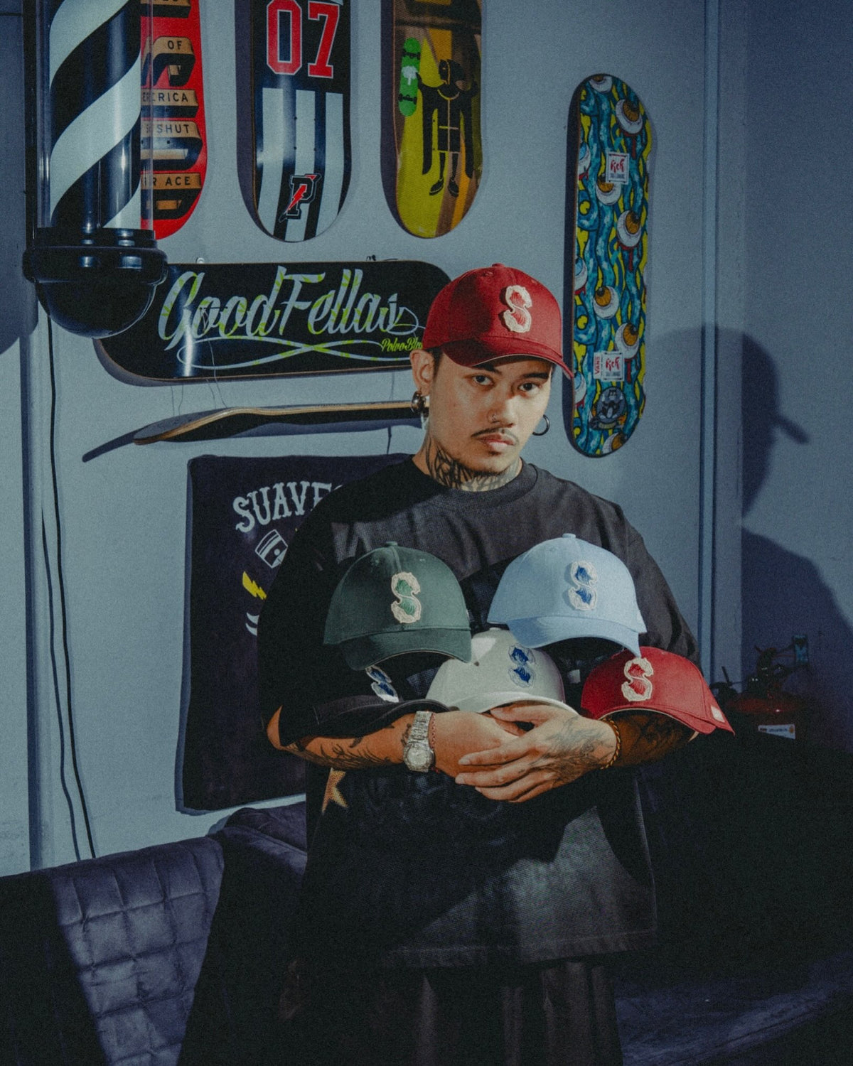 TCC S-WAVE B-FIT STRAPBACK CAP COLLECTION