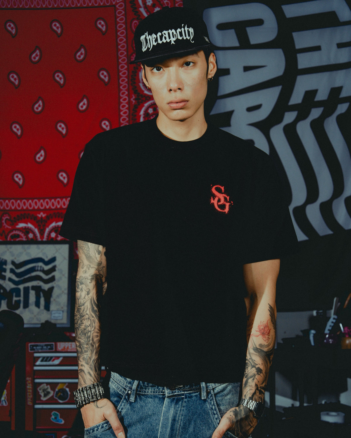 TCC MIGHTY SG 'SPRAY' TEE COLLECTION