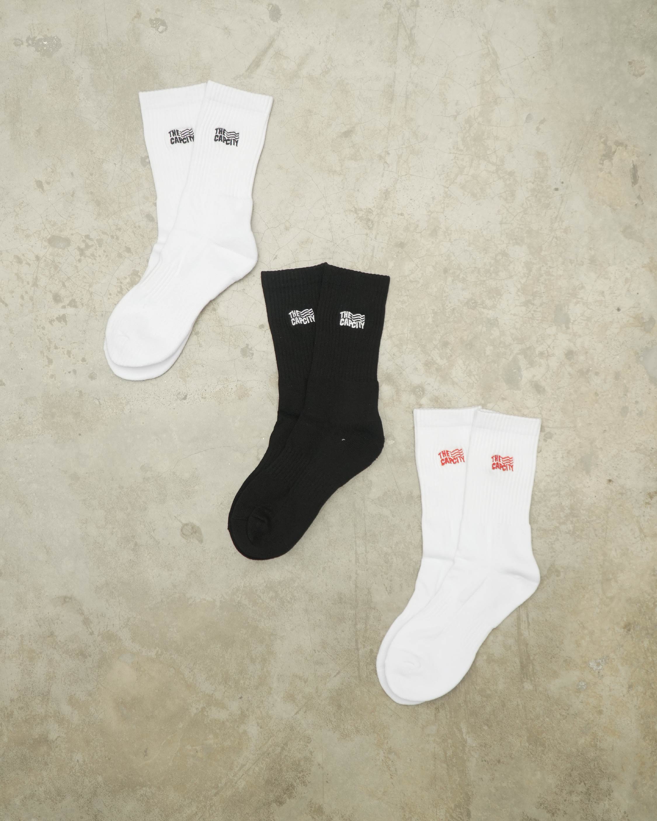 TCC WAVING FLAG SOCKS COLLECTION (3 PAIRS)