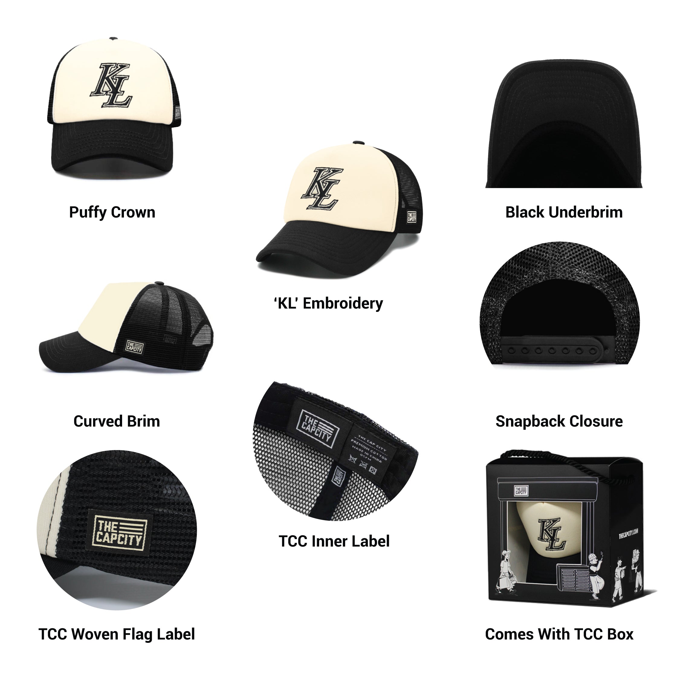 TCC KL LEGACY PUFFY TRUCKER SNAPBACK COLLECTION