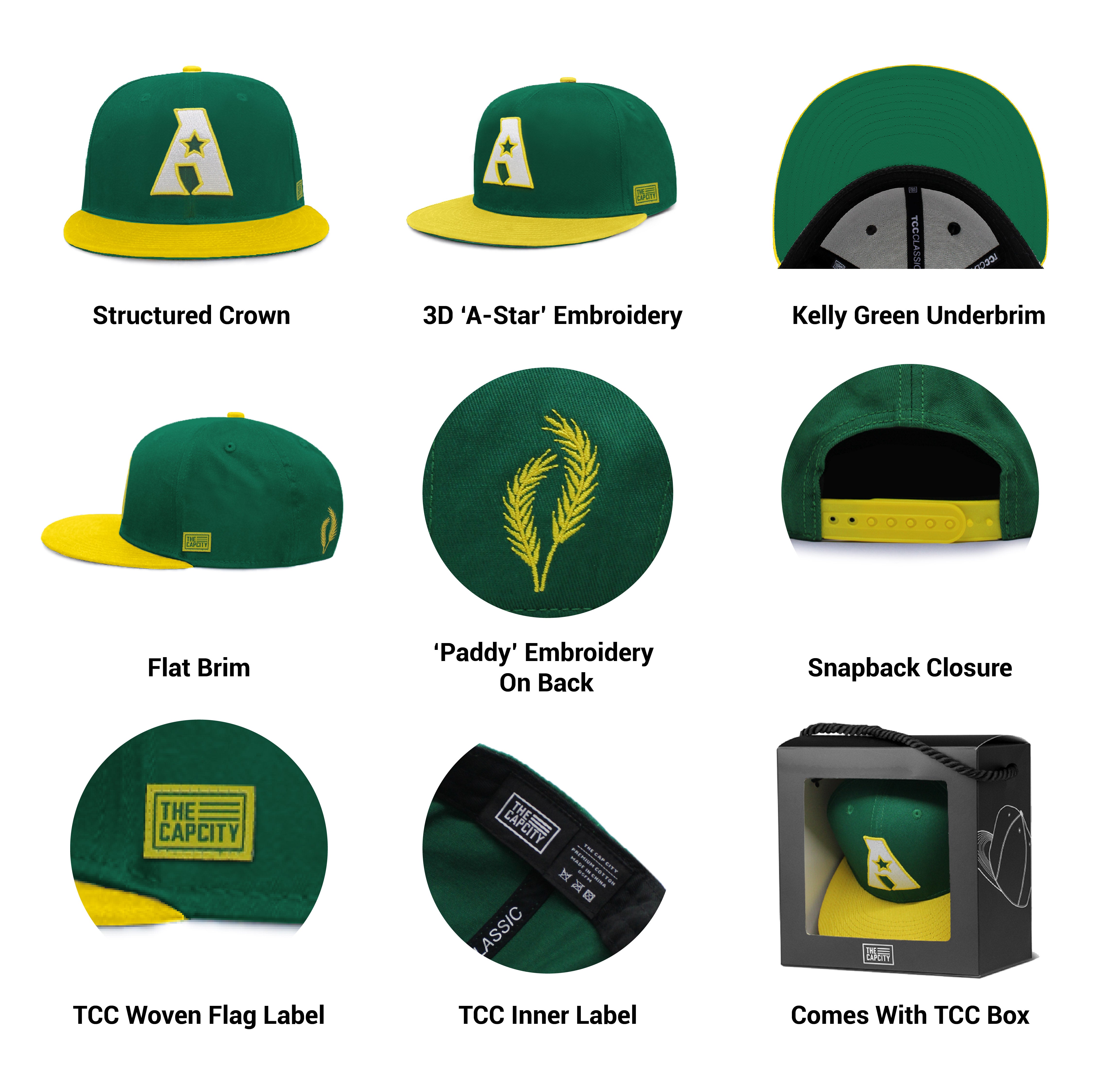 TCC A-STAR SNAPBACK COLLECTION