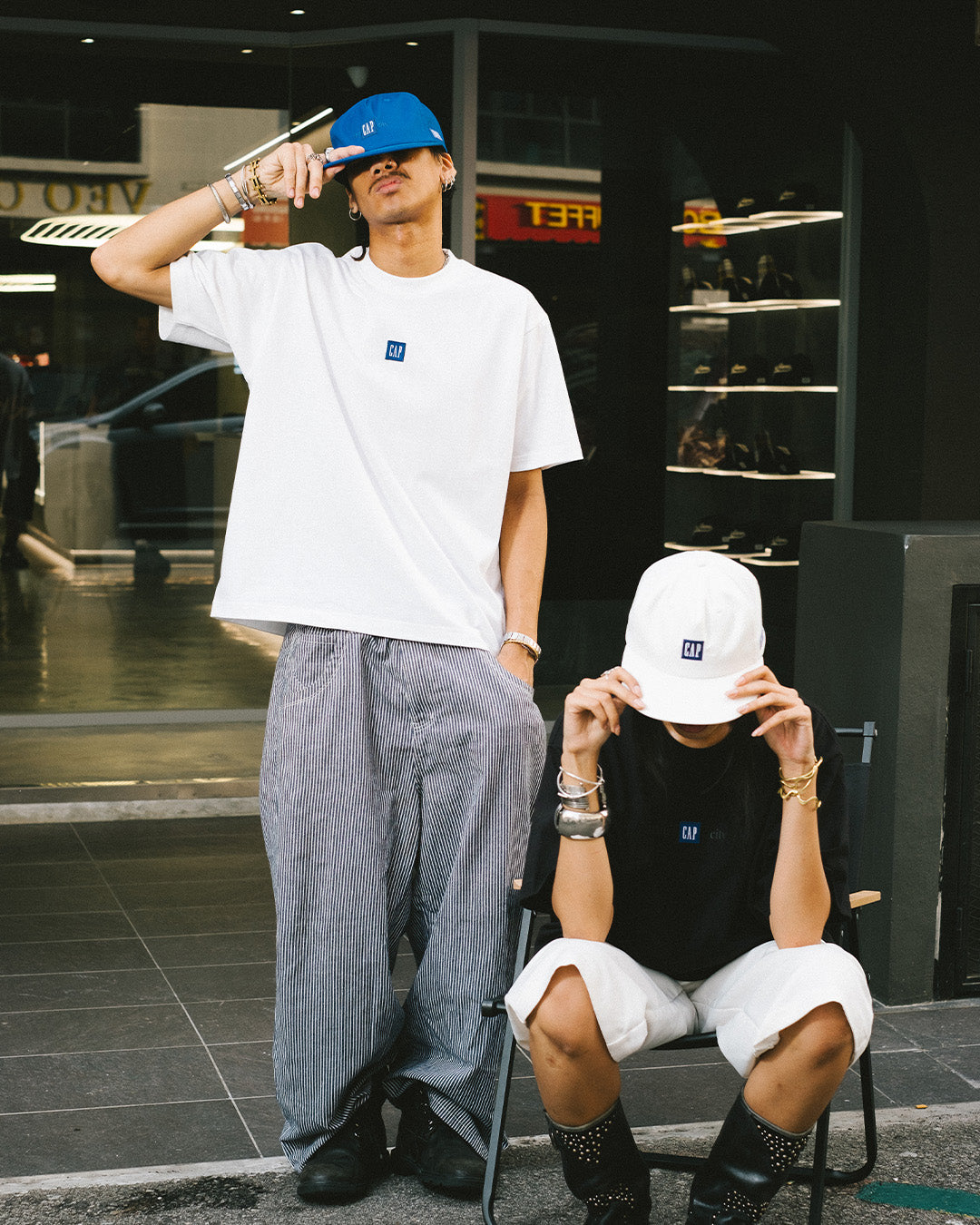 TCC THE 'CAP' BOX LOGO RELAXED-FIT COLLECTION