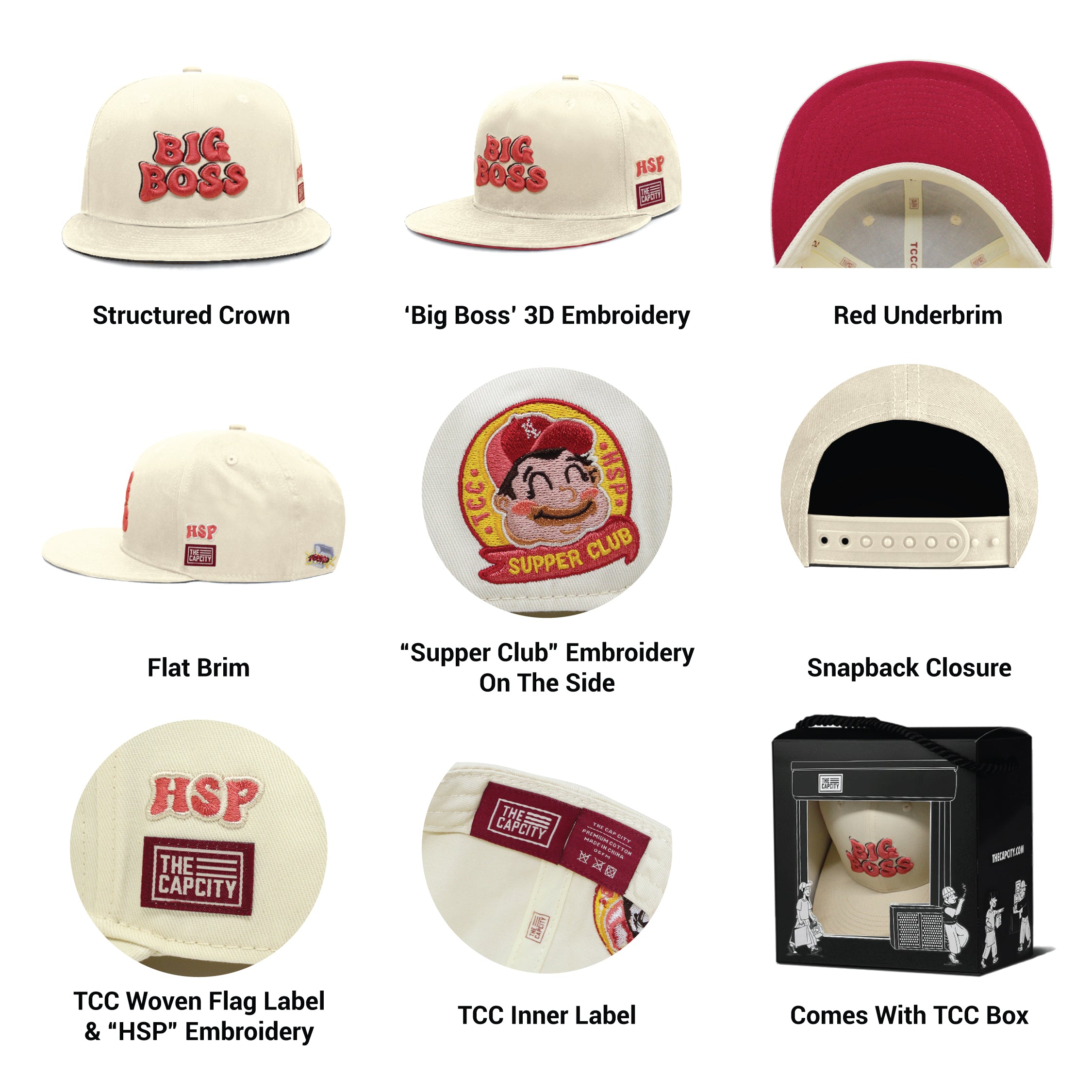 TCC x BBHSP 'SUPPER CLUB' CAP COLLECTION