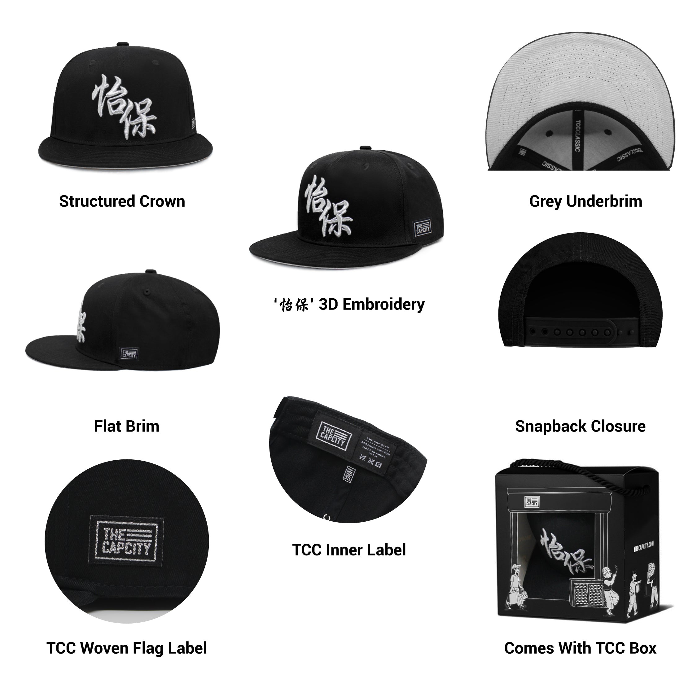 TCC THIS IS IPOH CLASSIC SNAPBACK