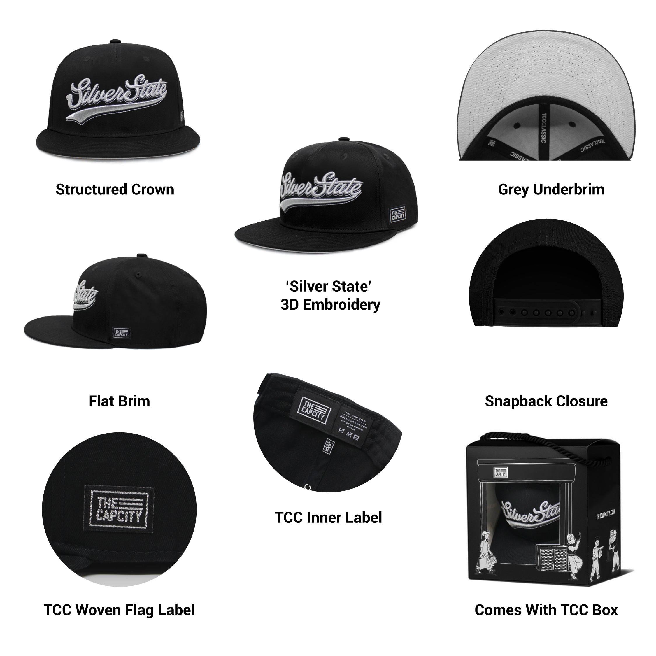 TCC SILVER STATE CLASSIC SNAPBACK