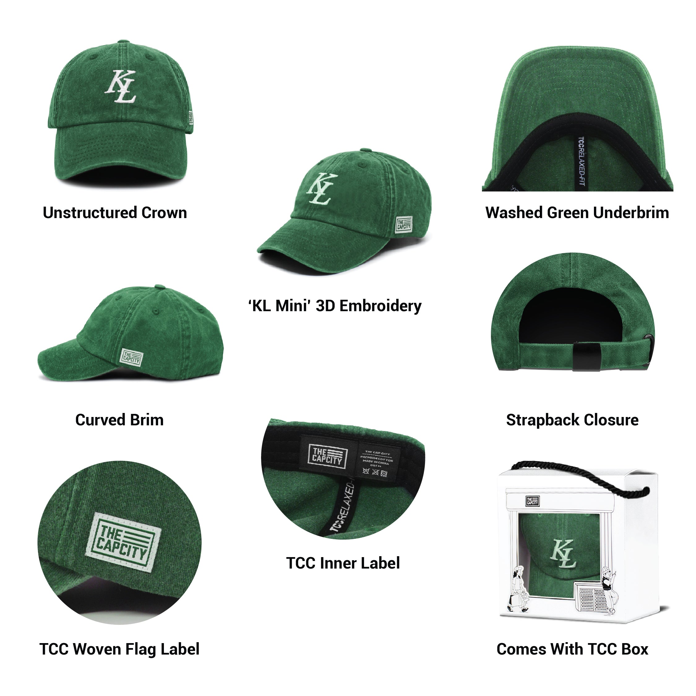 TCC MINI KL LEGACY RELAXED B-FIT STRAPBACK COLLECTION