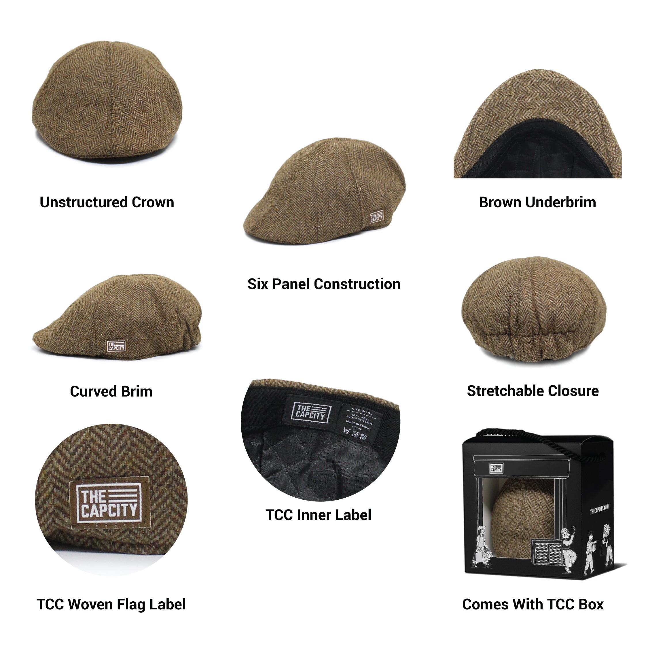 TCC FLAT FLEX-FIT CAP COLLECTION