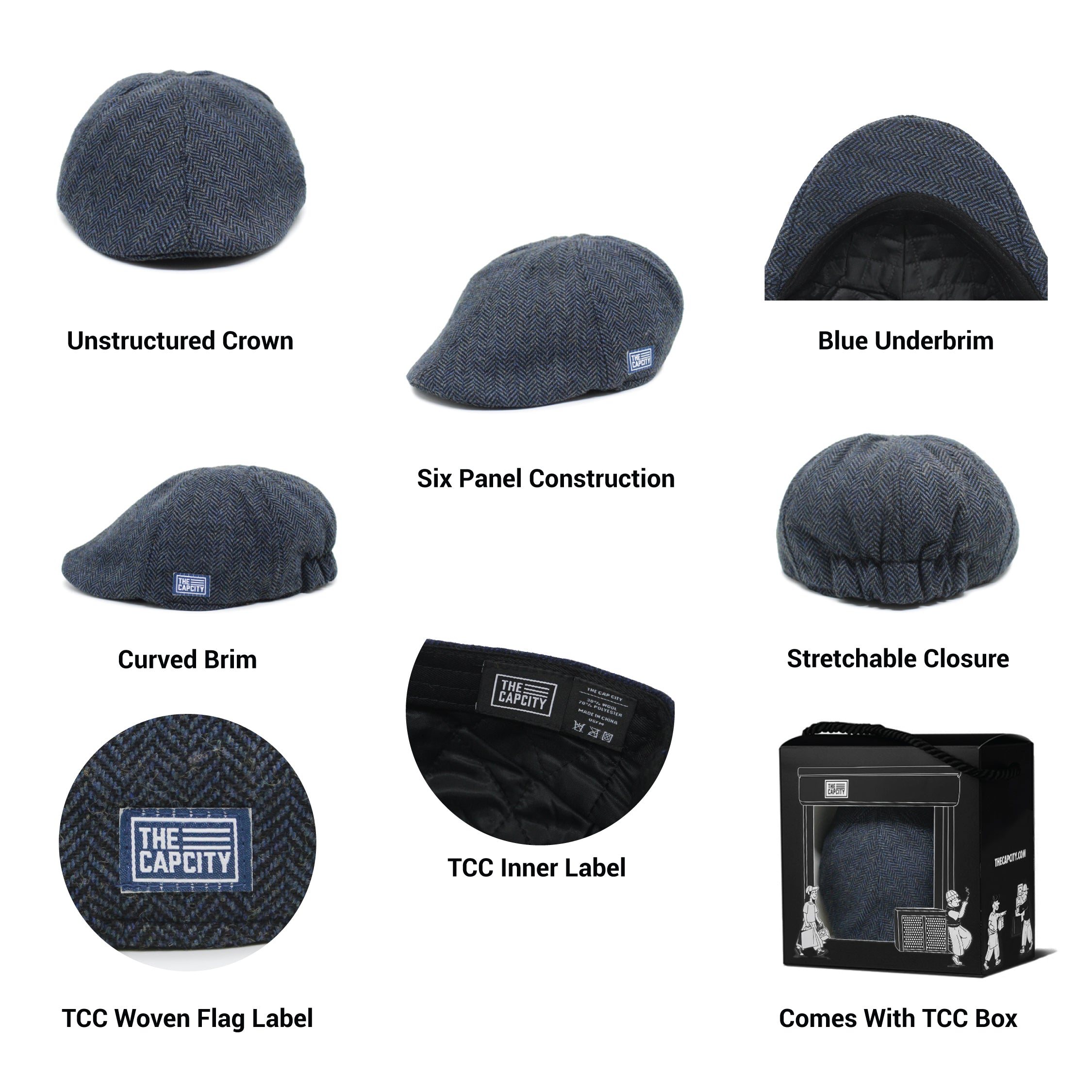 TCC FLAT FLEX-FIT CAP COLLECTION