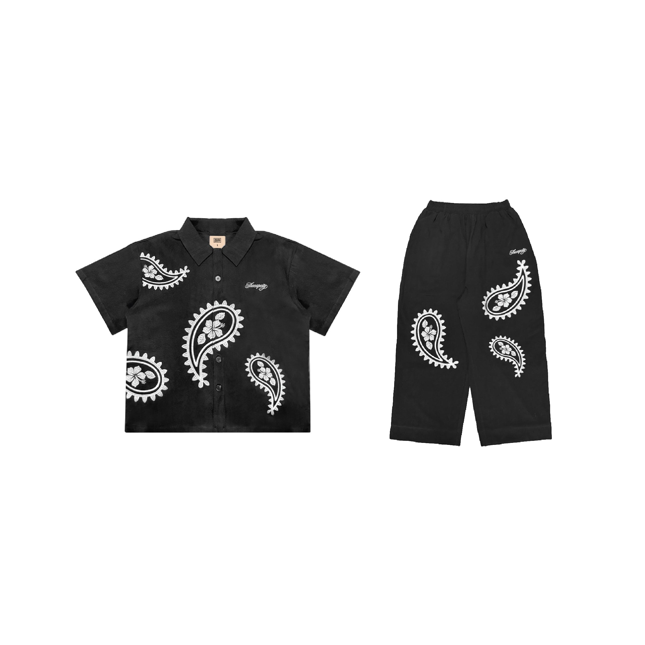 TCC BUNGA RAYA PAISLEY SHIRT SET