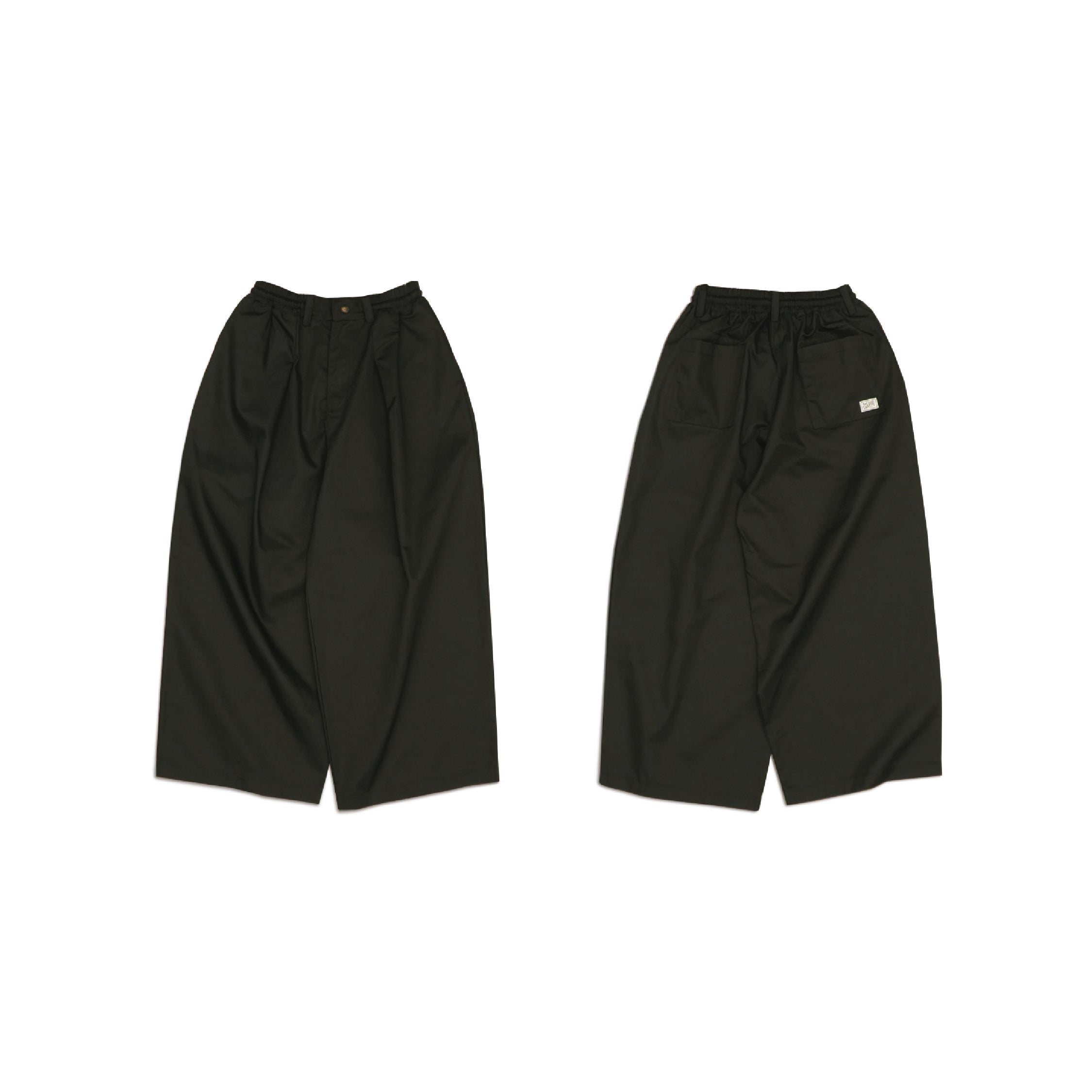 TCC PLEATED WIDE LEG PANTS