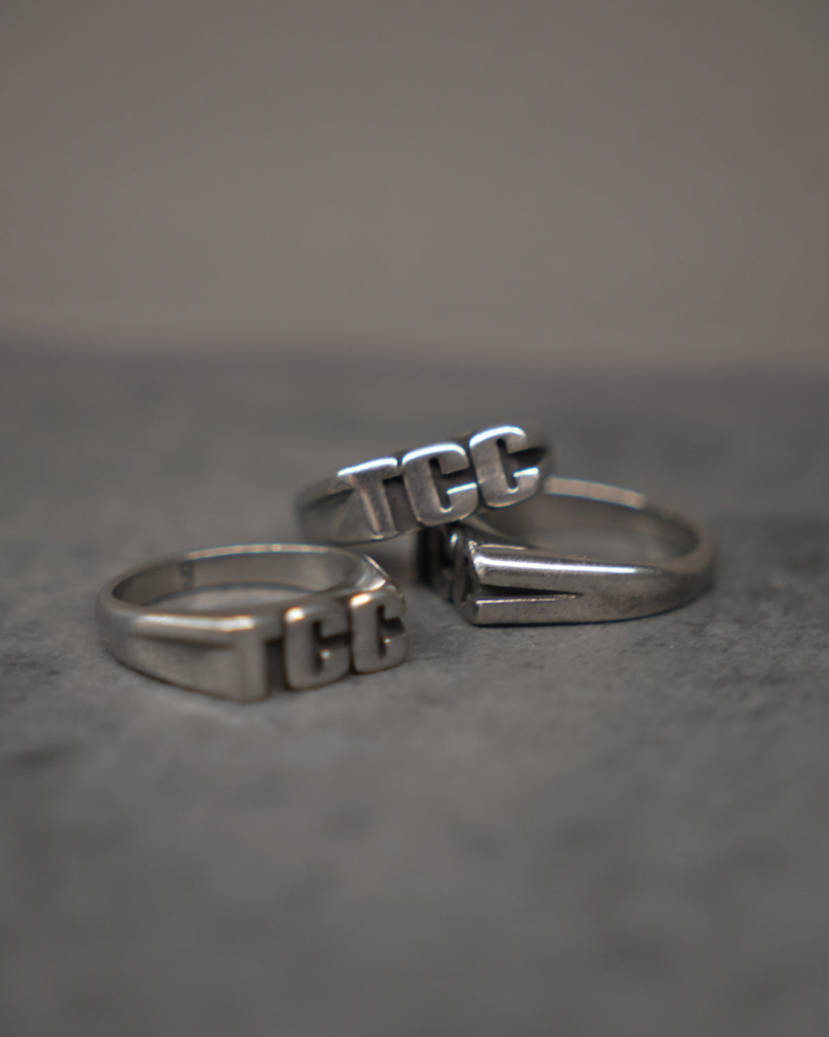 TCC 'PILLAR' RING COLLECTION