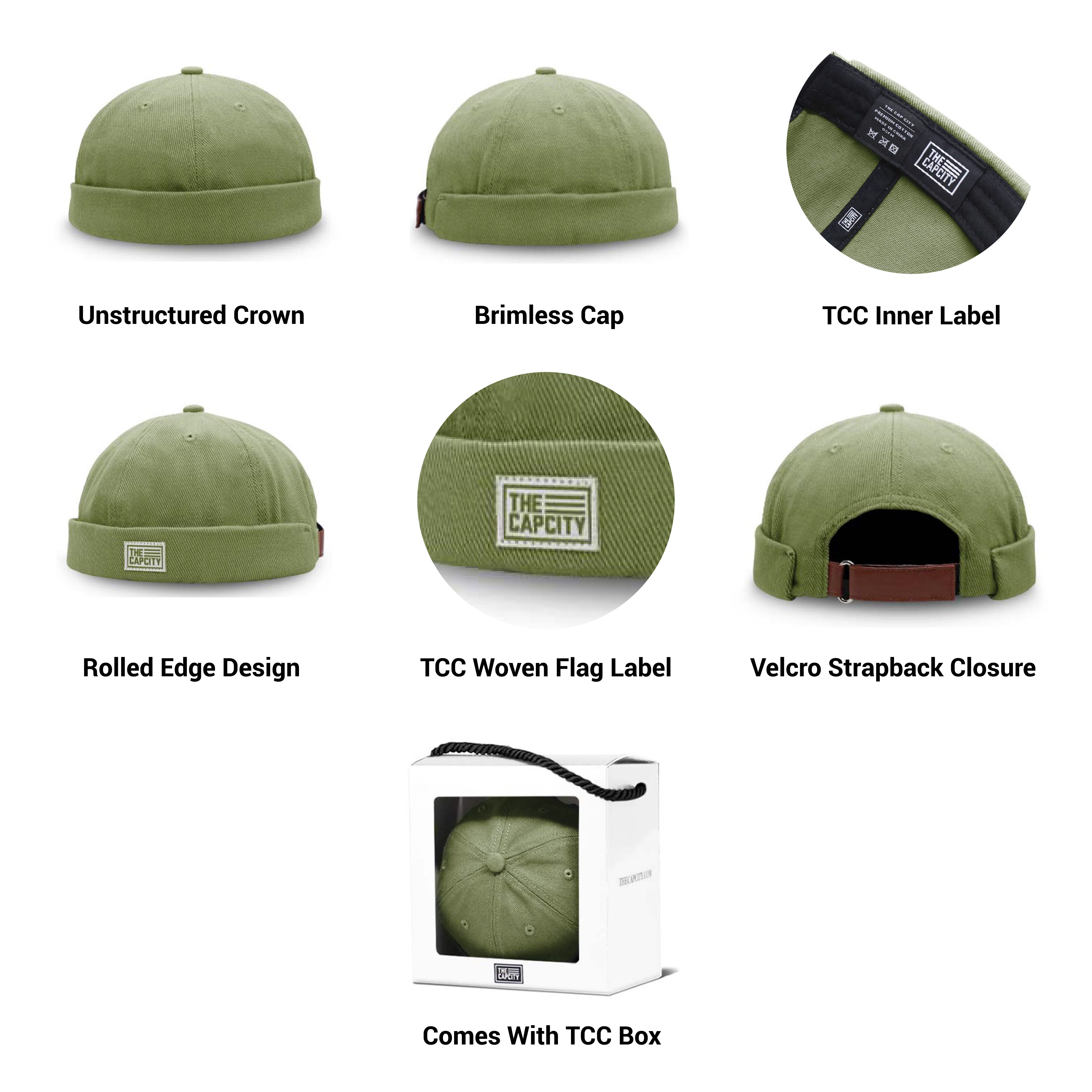 THE CAP CITY ROLL CAP COLLECTION