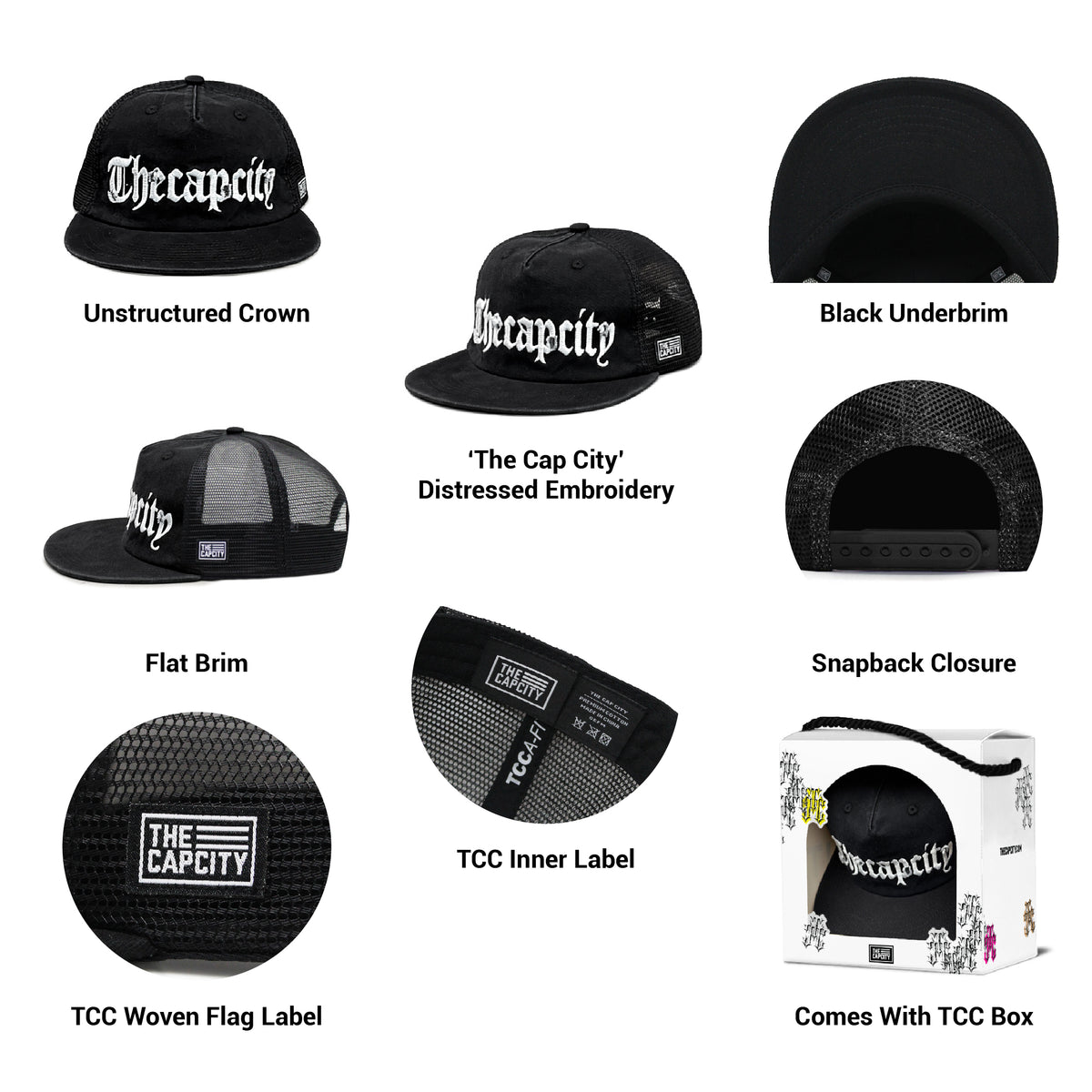TCC 'STRAIGHT OUTTA 15' RELAXED-FIT TRUCKER
