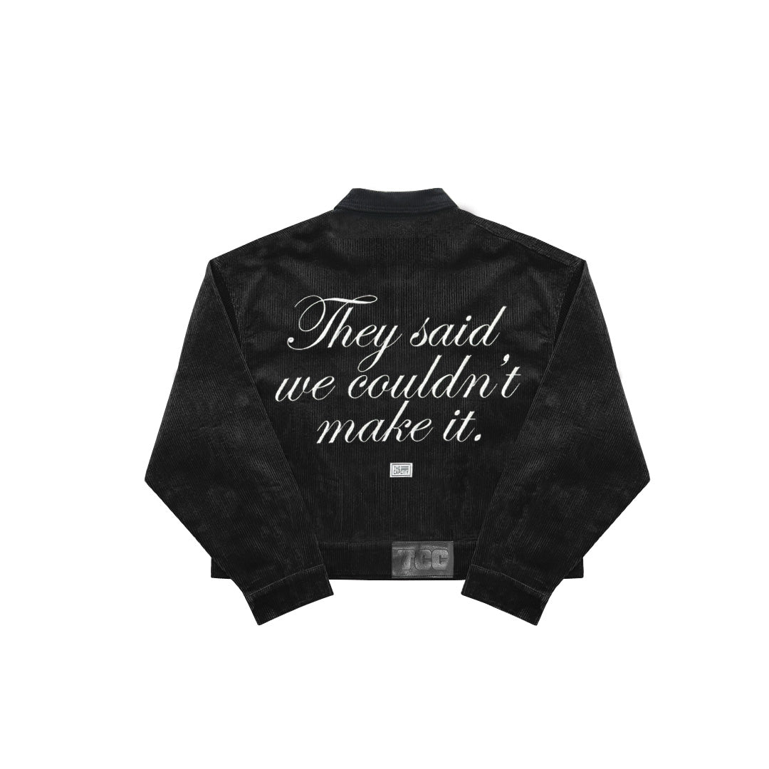 TCC 'REMINDER' CORDUROY JACKET