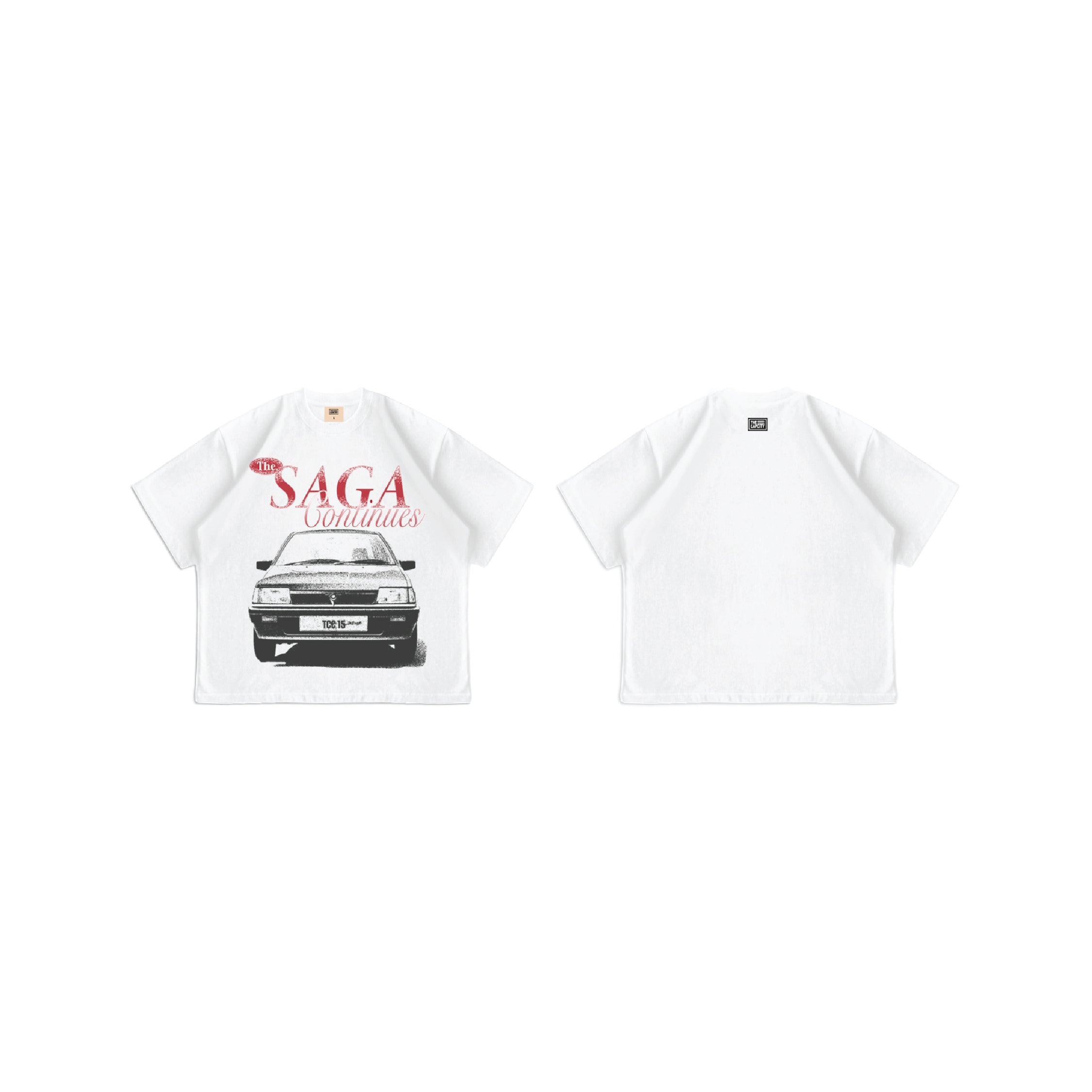 TCC THE SAGA CONTINUES TEE