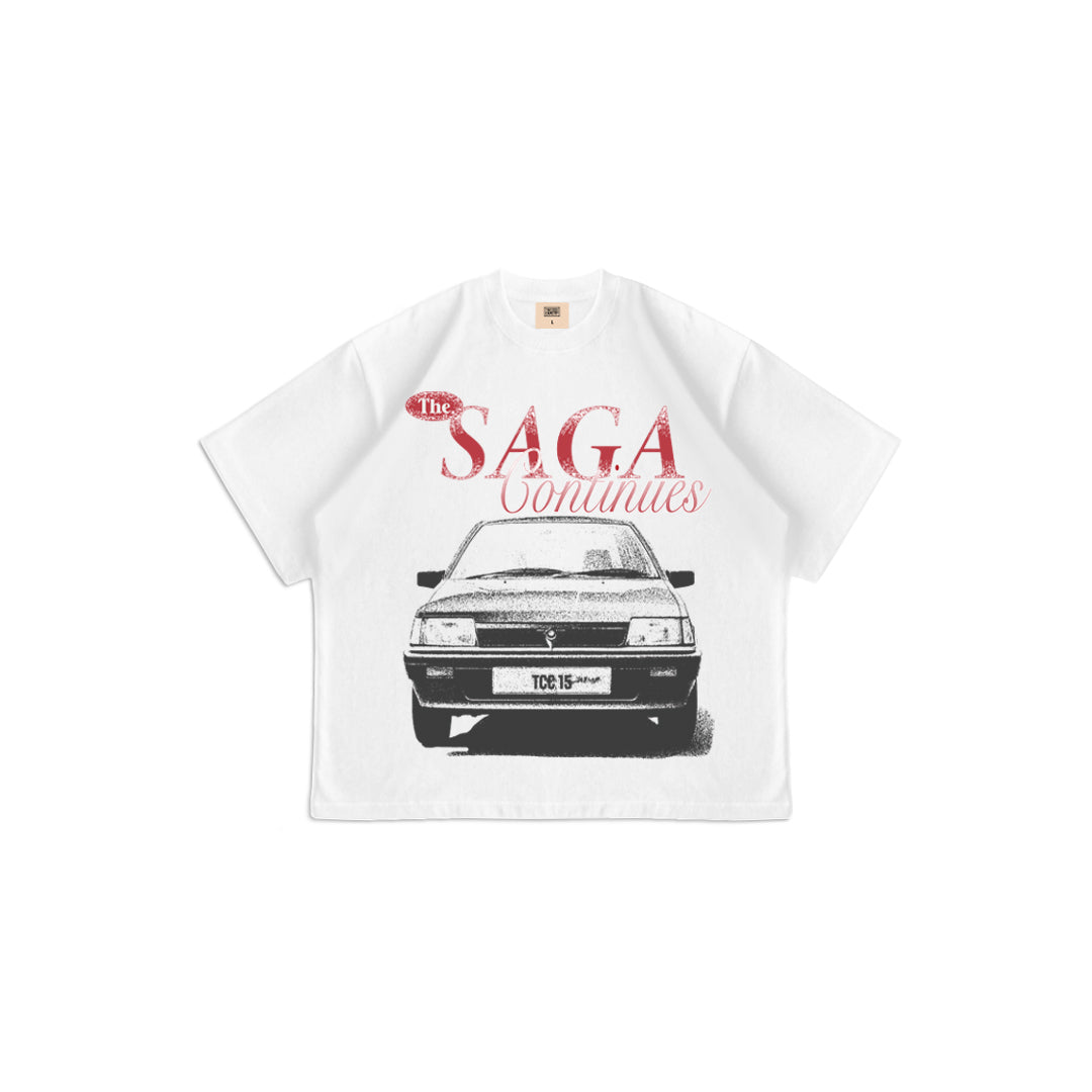 TCC THE SAGA CONTINUES TEE