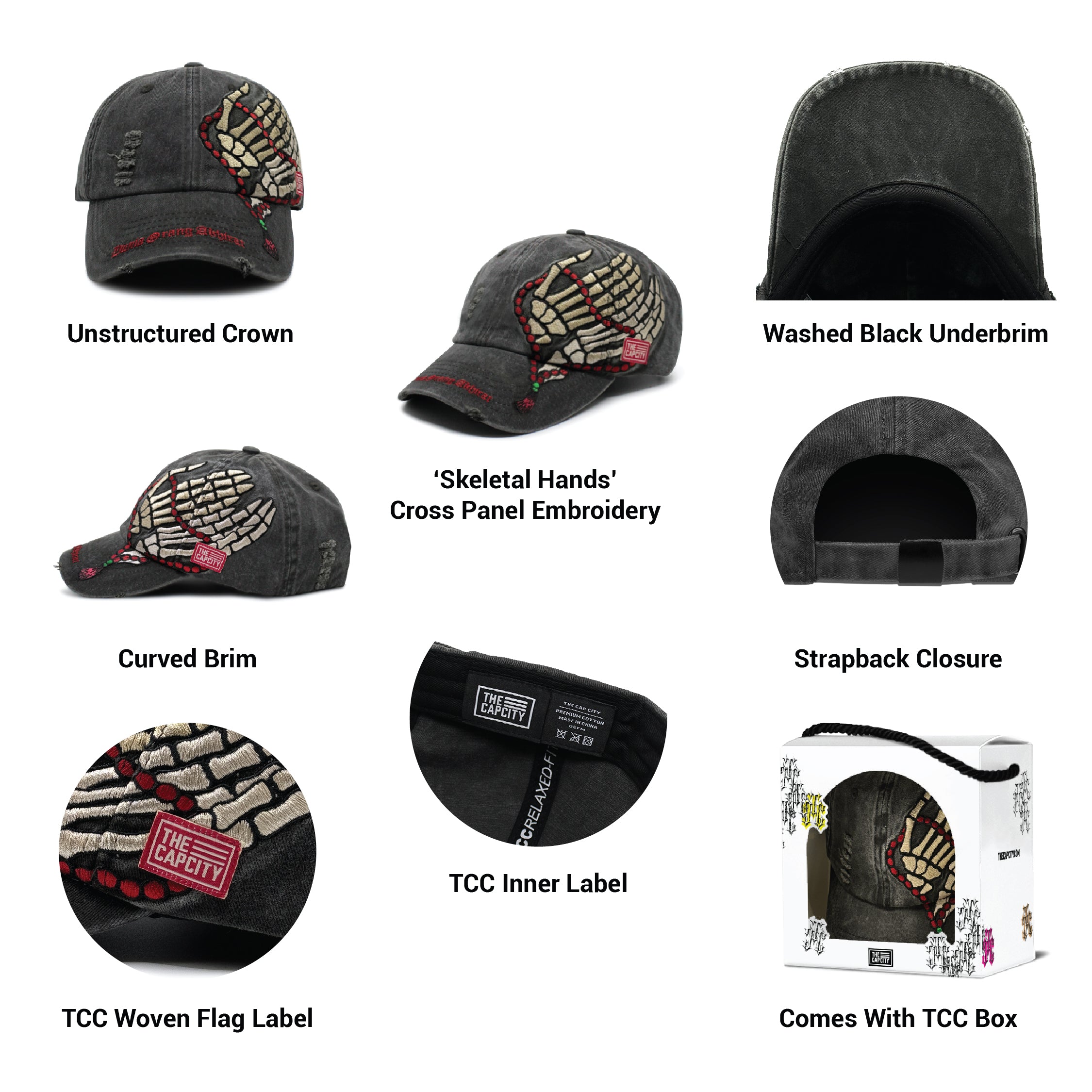 TCC 'TILL THE END' RELAXED B-FIT STRAPBACK