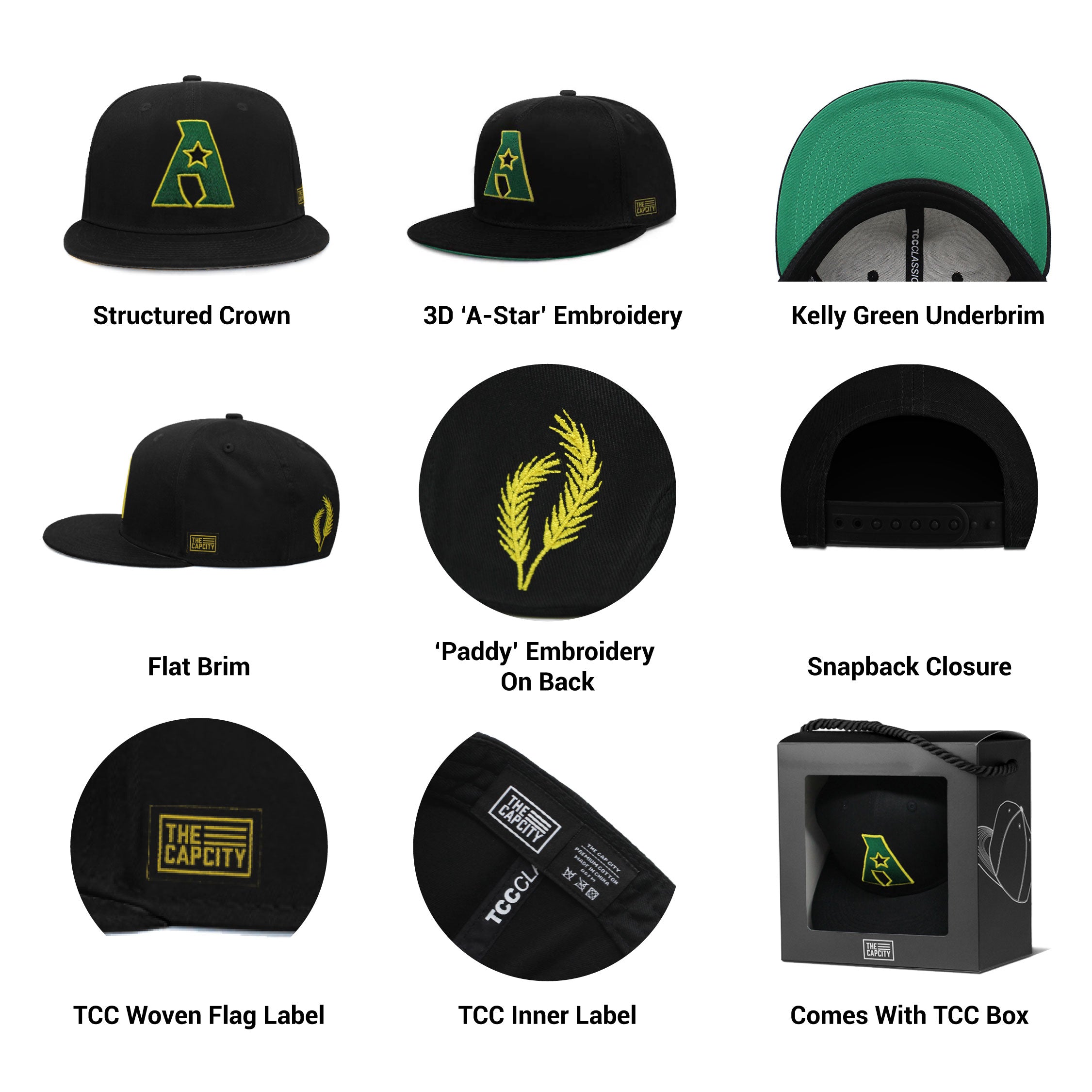 TCC A-STAR SNAPBACK COLLECTION