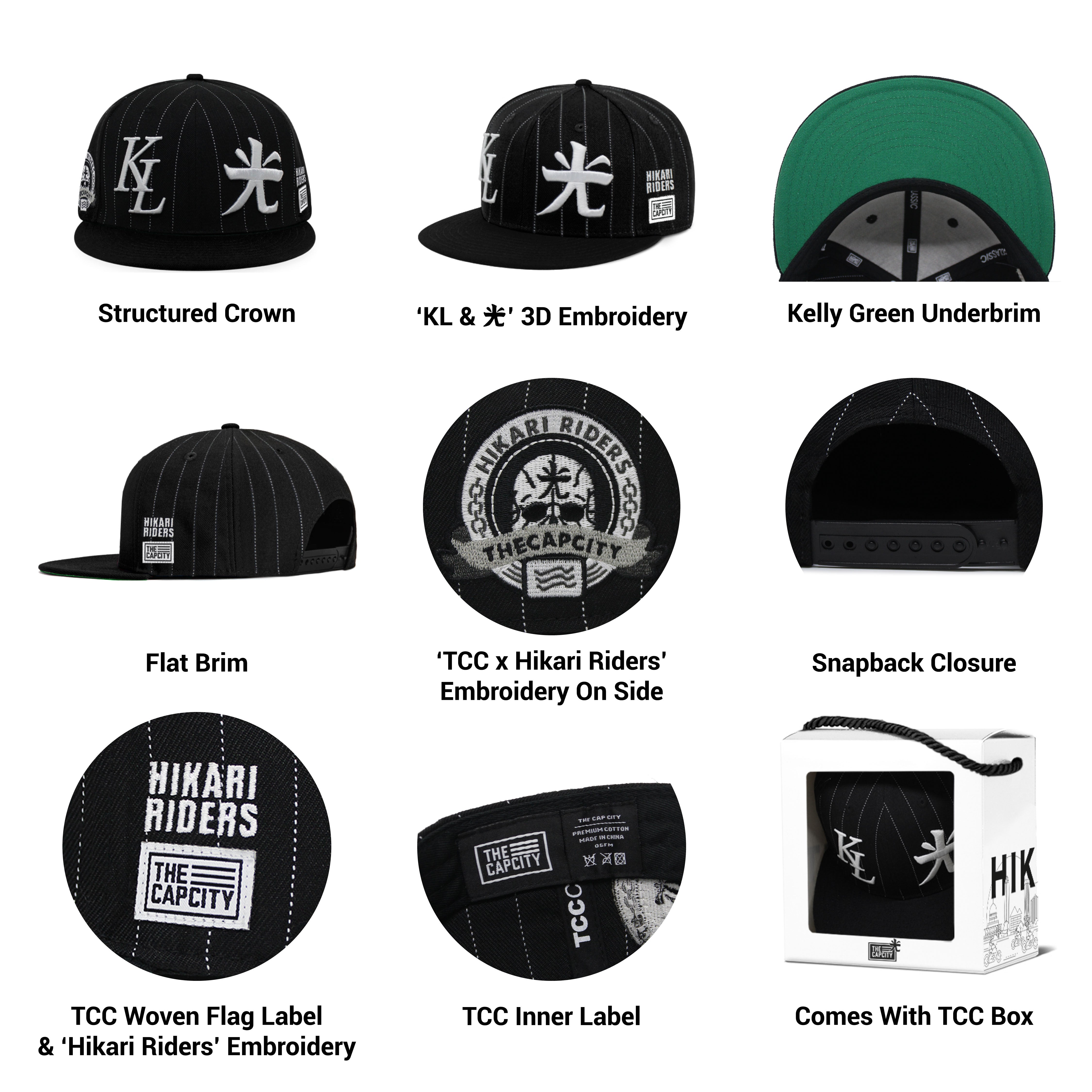 TCC X HIKARI RIDERS CAP COLLECTION