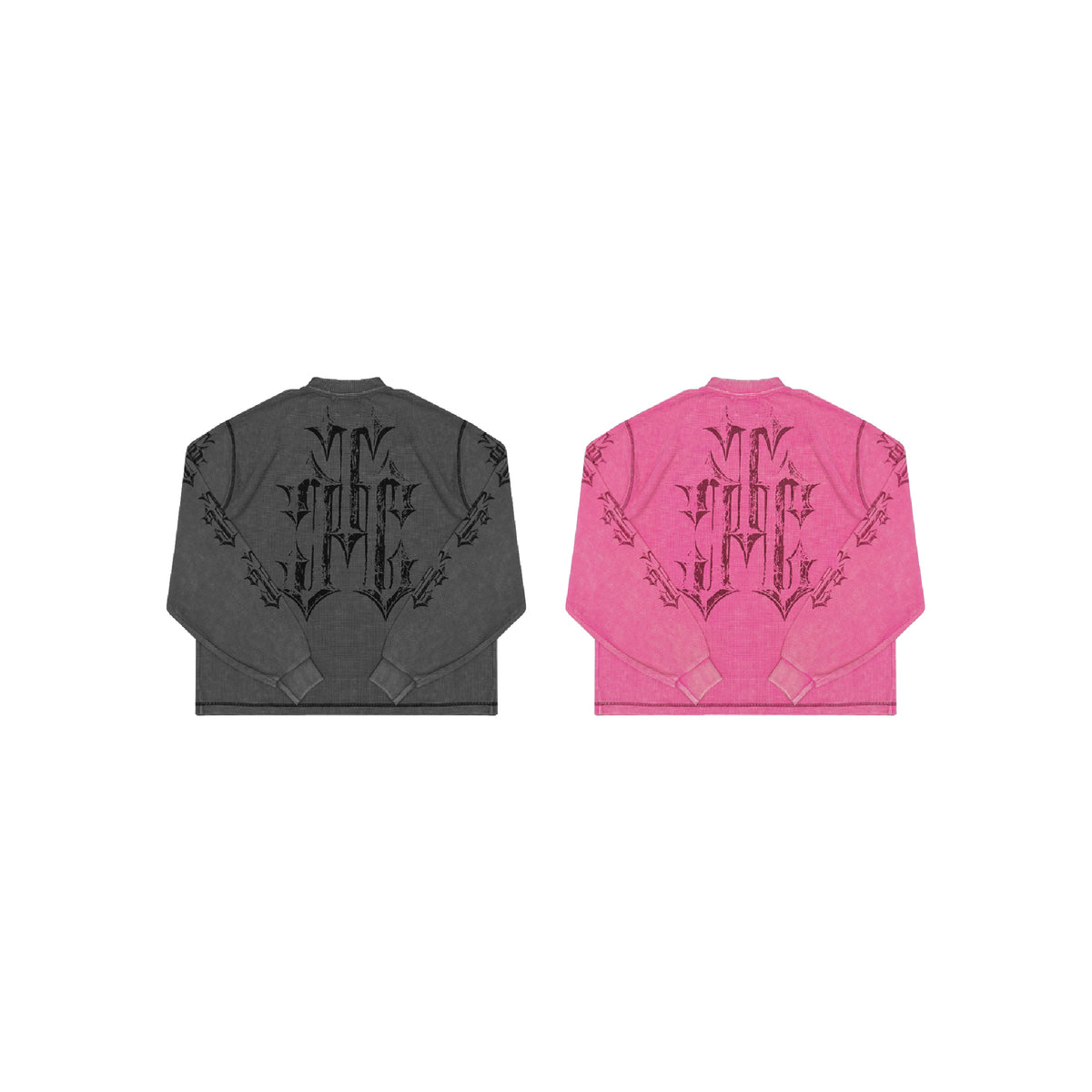 TCC CREST LONG SLEEVE WAFFLE TEE COLLECTION