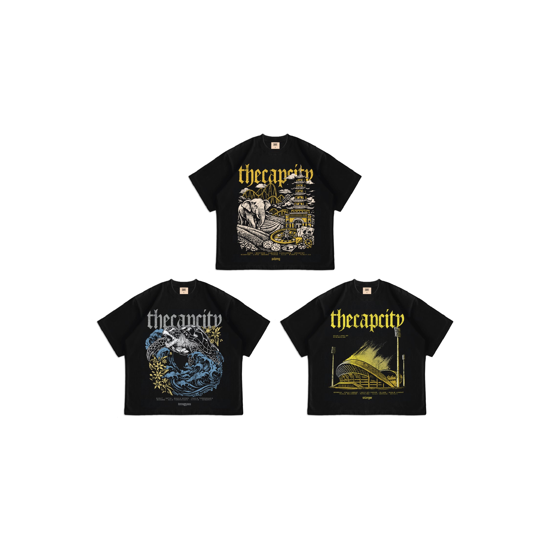 TCC ROOTS & REGION TEE COLLECTION